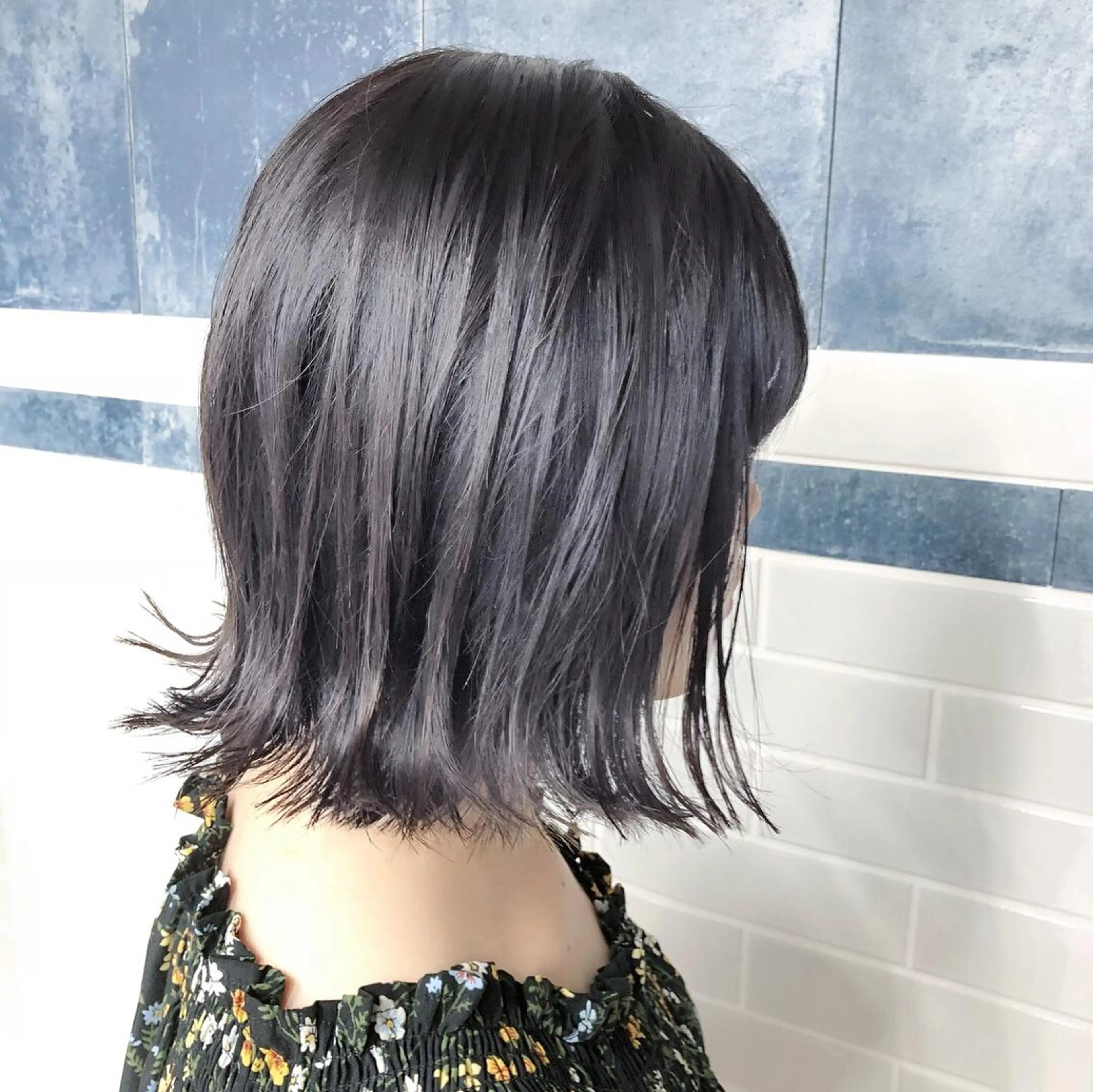 ショート カラー ディープラベンダー ラベンダーカラー カット ヘアカラー トリートメント ❤️Ruminate 日暮里店❤️のヘアスタイル