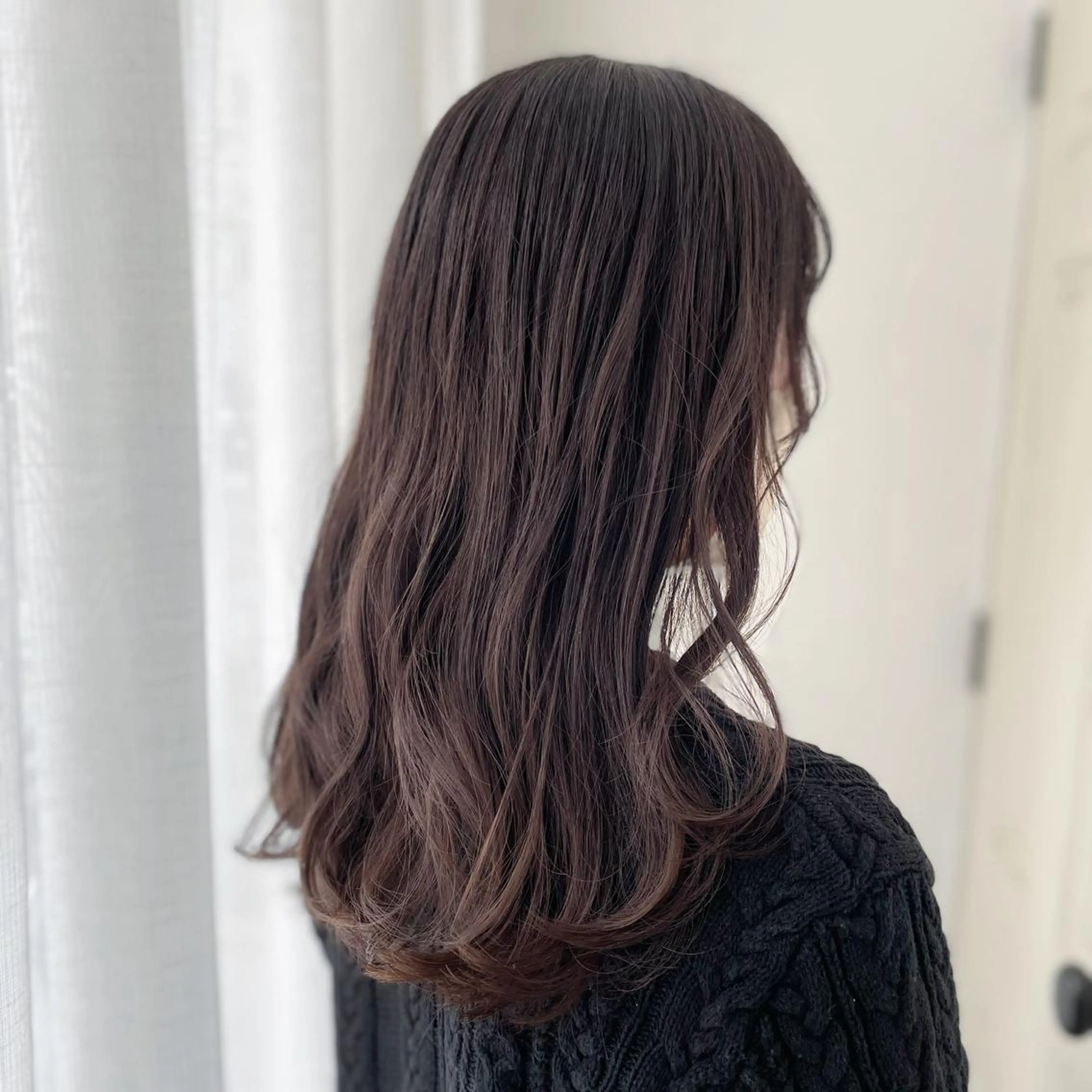 ロング カラー ヘアカラー fio マナミのヘアスタイル