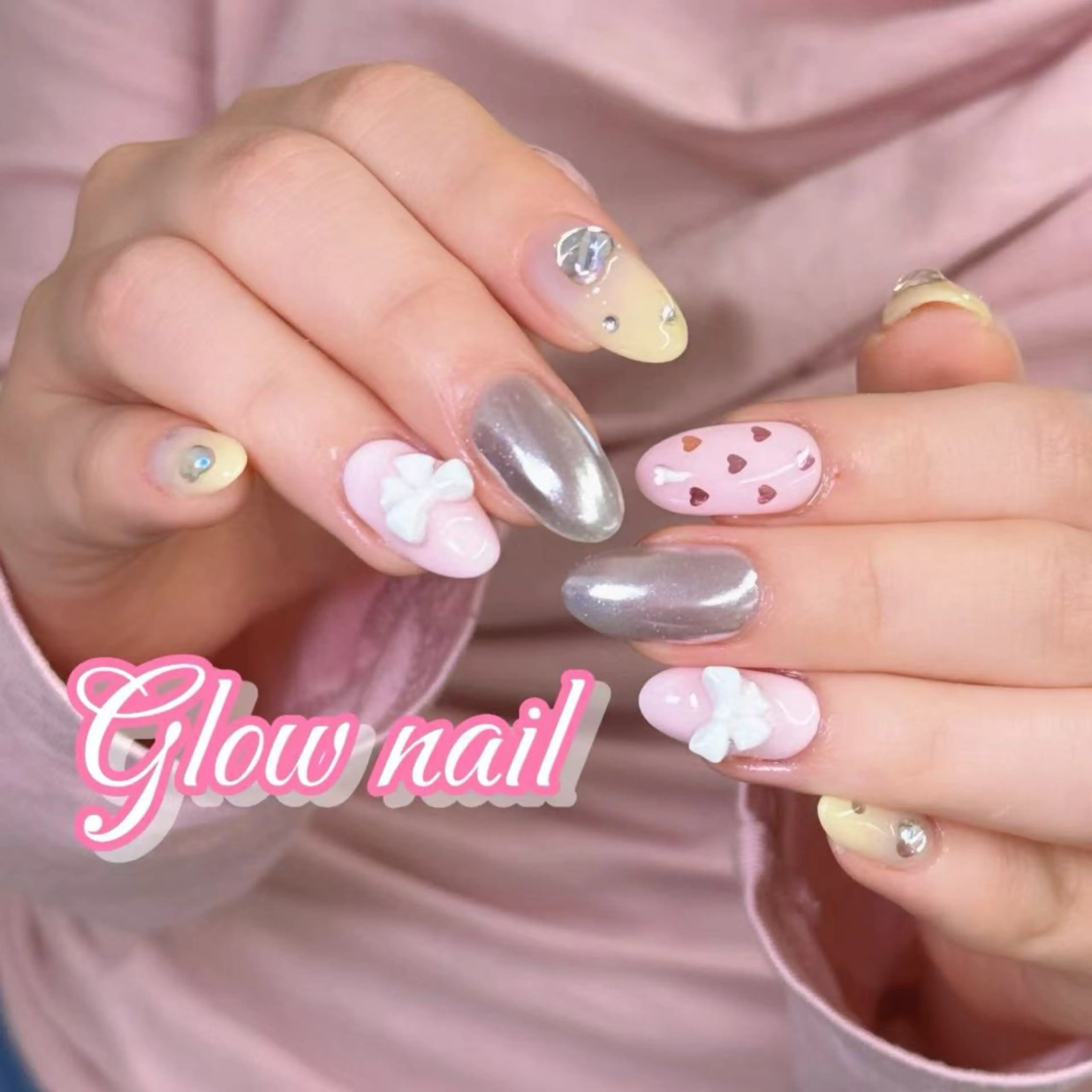 ネイル Glow Nail スカルプ専門店のネイルデザイン
