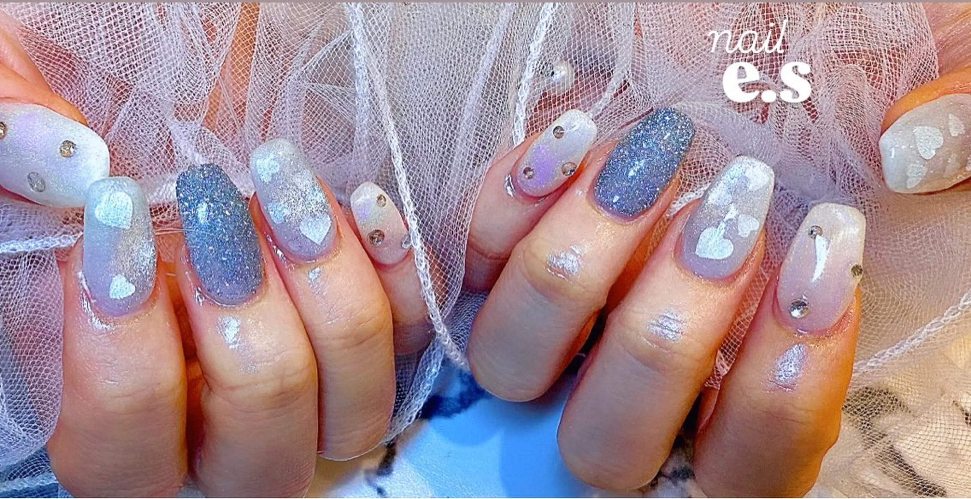 ネイル 韓国ネイル ワンホンネイル ハンドネイル nail e.sのネイルデザイン