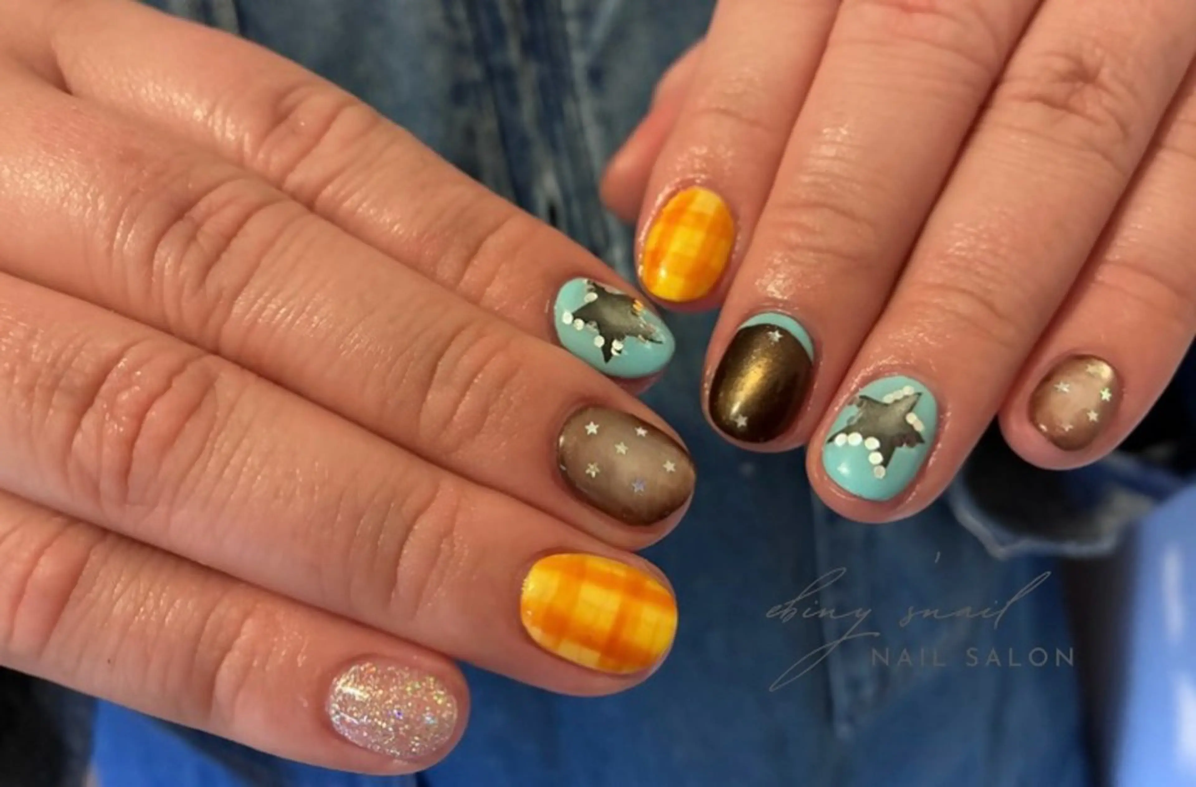 ショート Ebiny'snail所属・田村 奈々のネイルデザイン