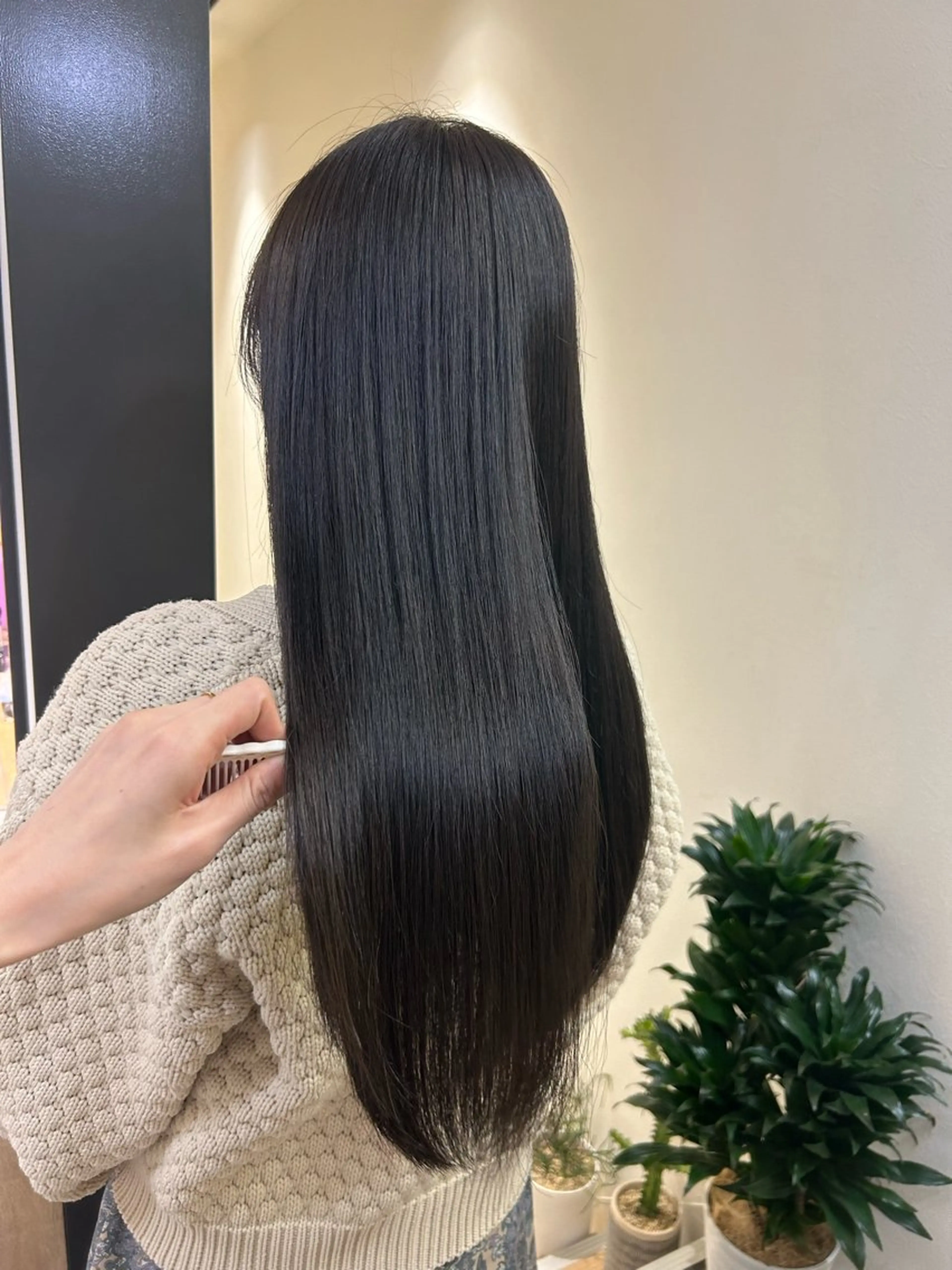 ロング カラー 透明感カラー 髪質改善 カット ヘアカラー トリートメント hub hair レイヤー/透明感のヘアスタイル