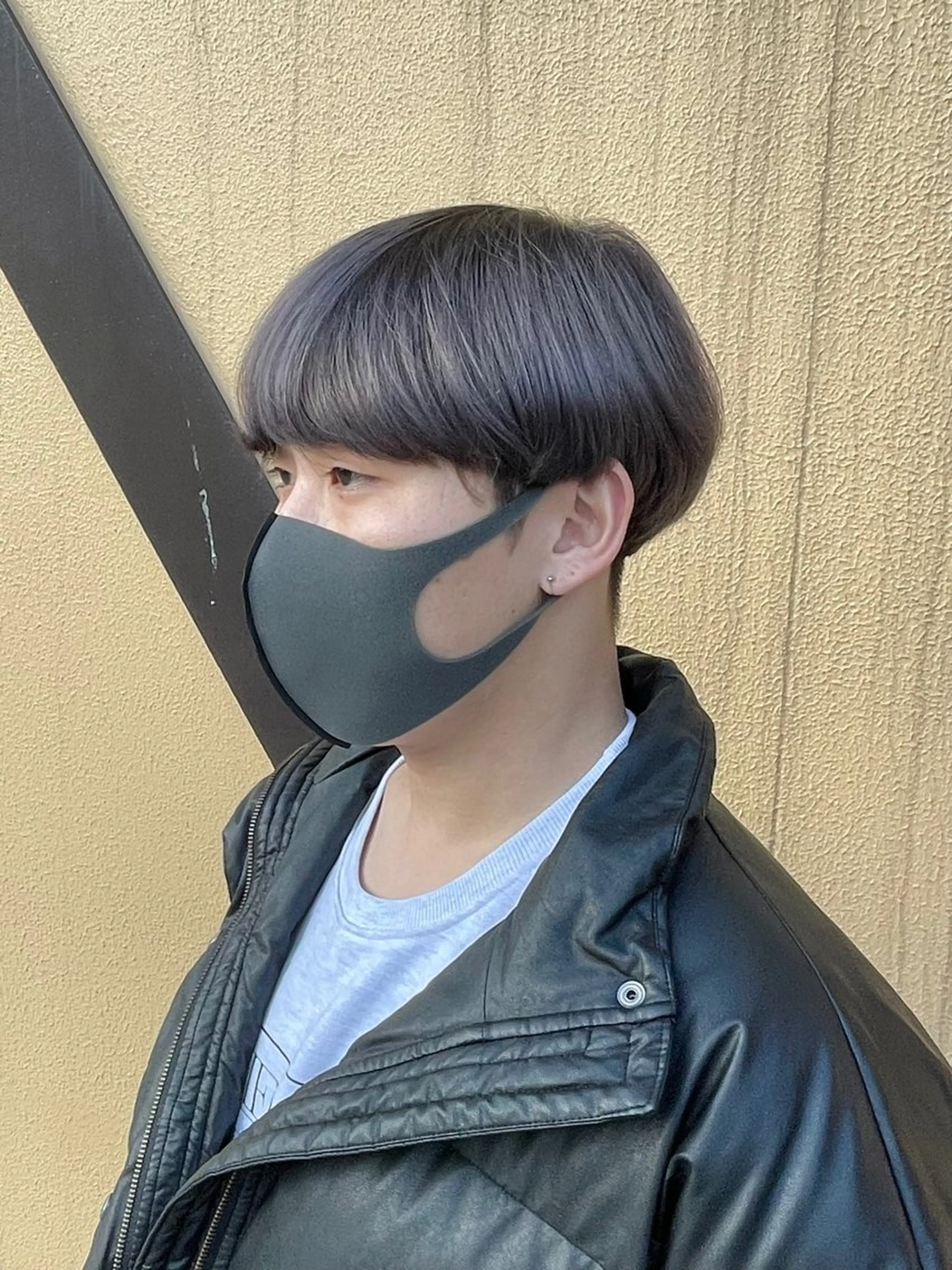 ショート カラー メンズ グレージュ grAt所属・森 真伊希のヘアスタイル