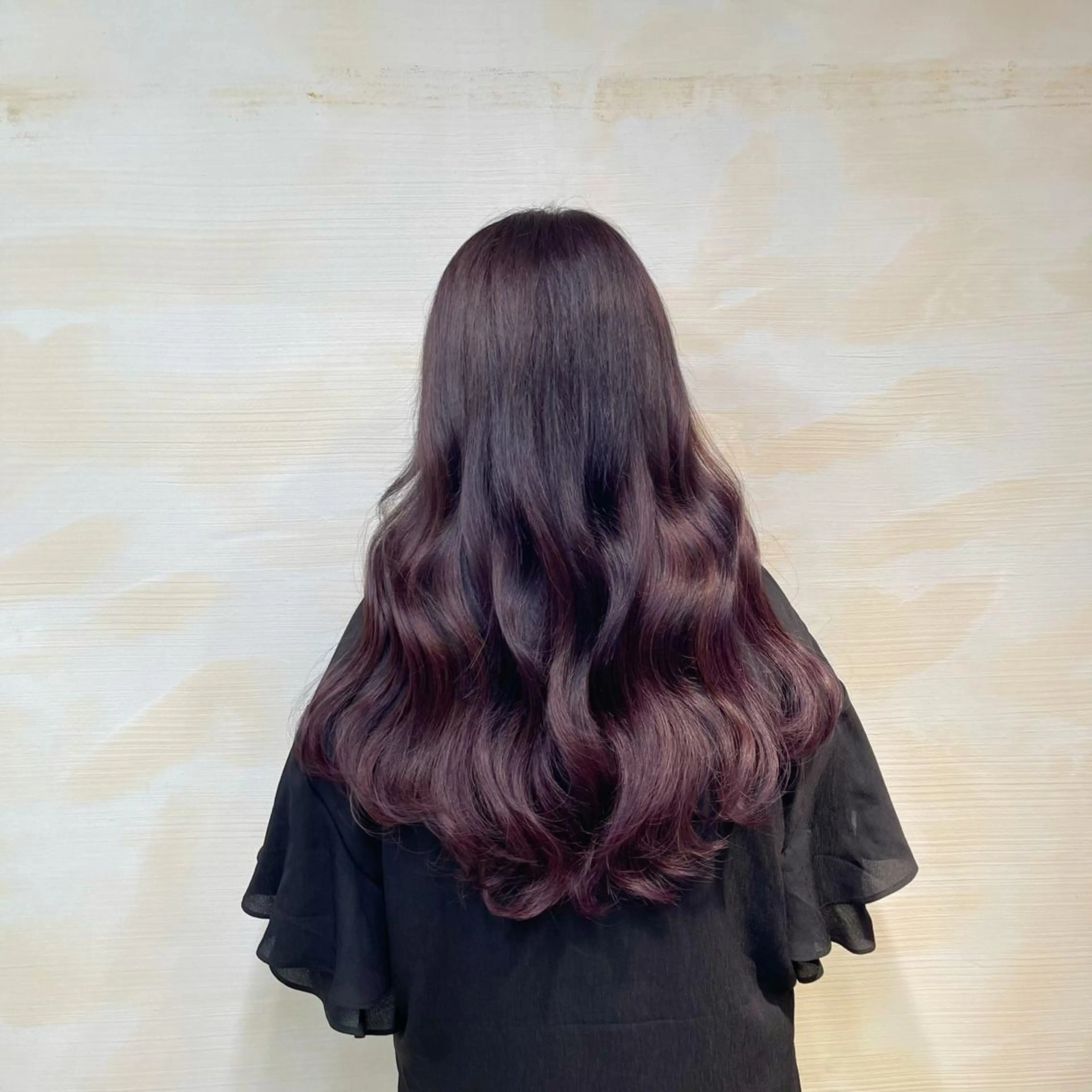 ロング カラー MEI💫銀座 エクステ/艶カラーのヘアスタイル