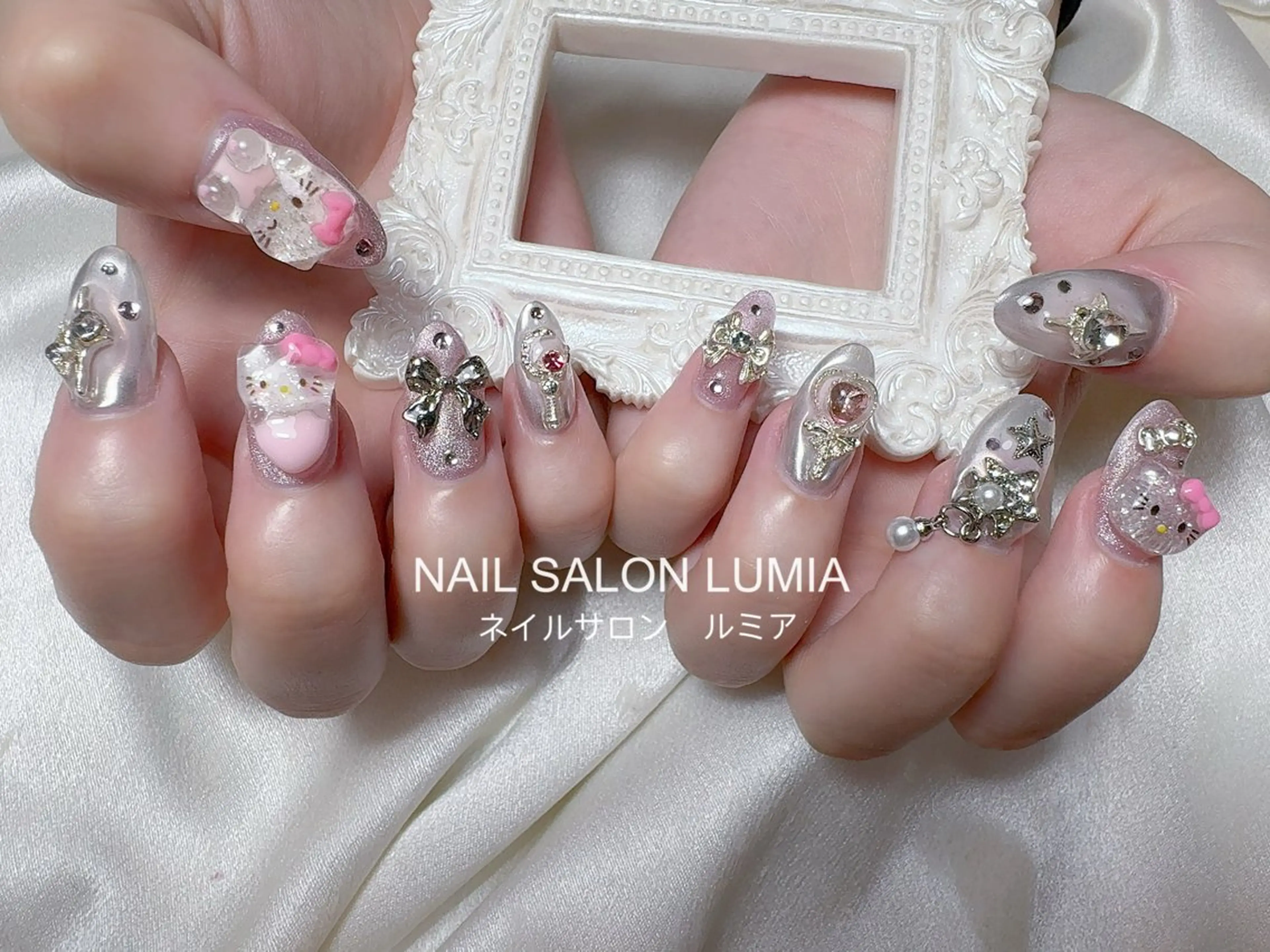 ネイル ハンドネイル ネイルサロン ルミア Lumia 店長のネイルデザイン