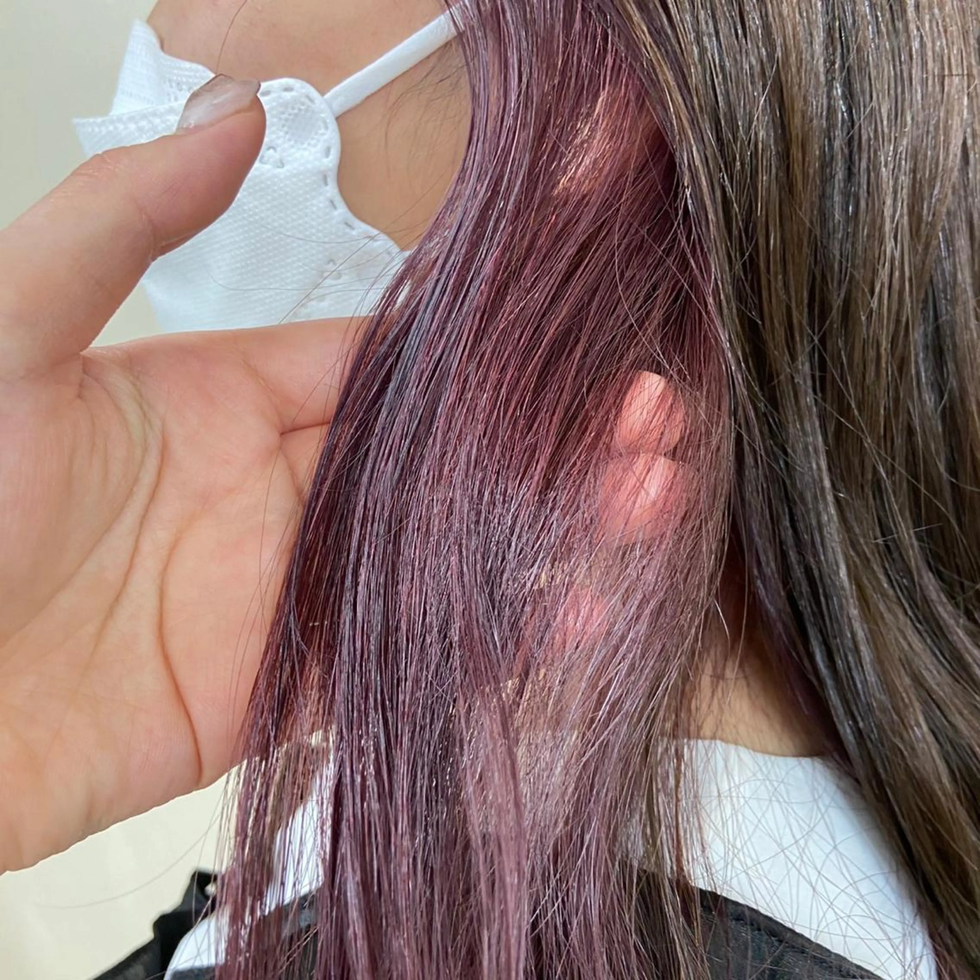 ロング カラー 🤍大人っぽ韓国暗髪 🤍Asuka🤍のヘアスタイル