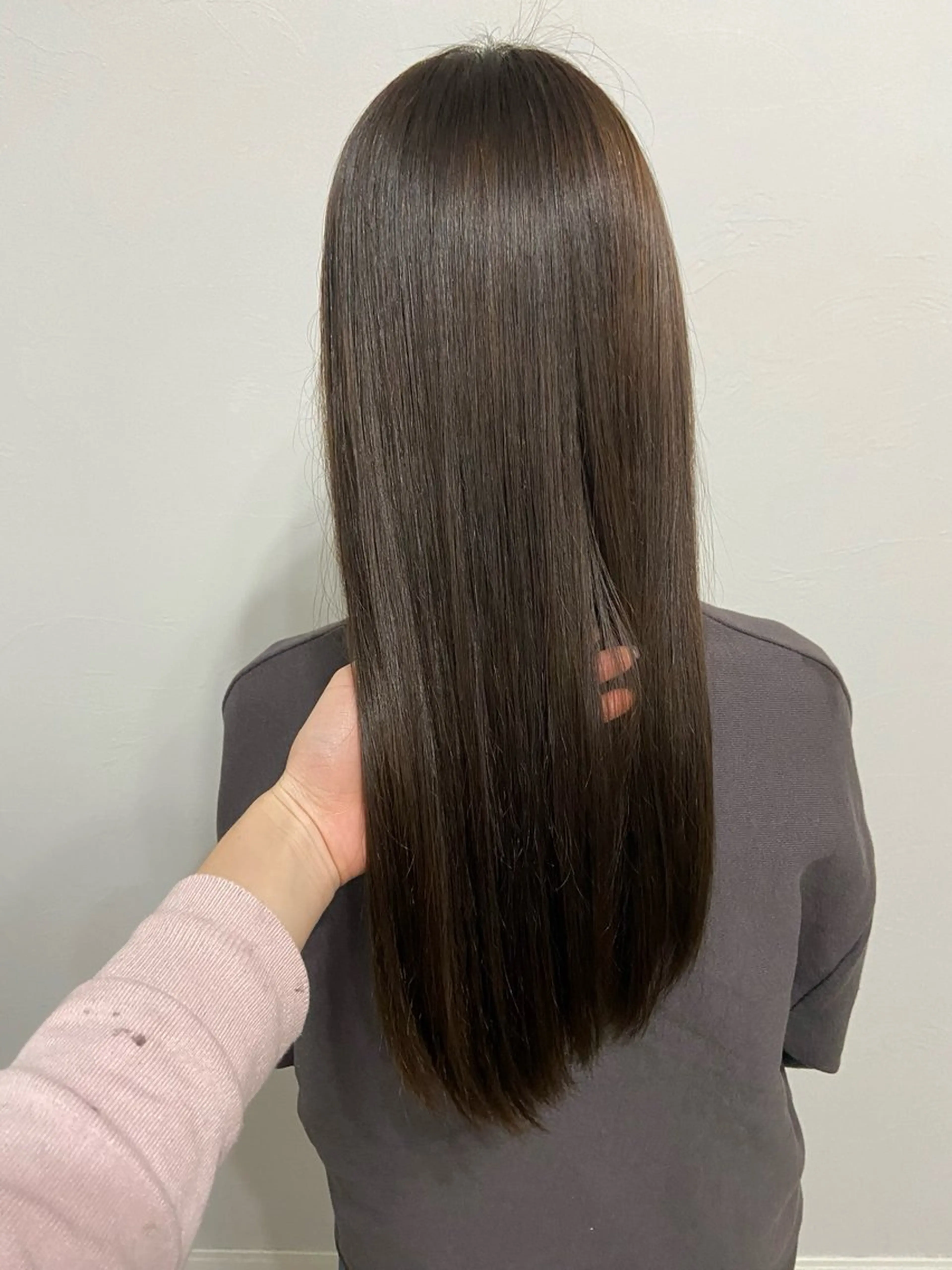 カラー 🍎韓国カラー licoris寛菜のヘアスタイル