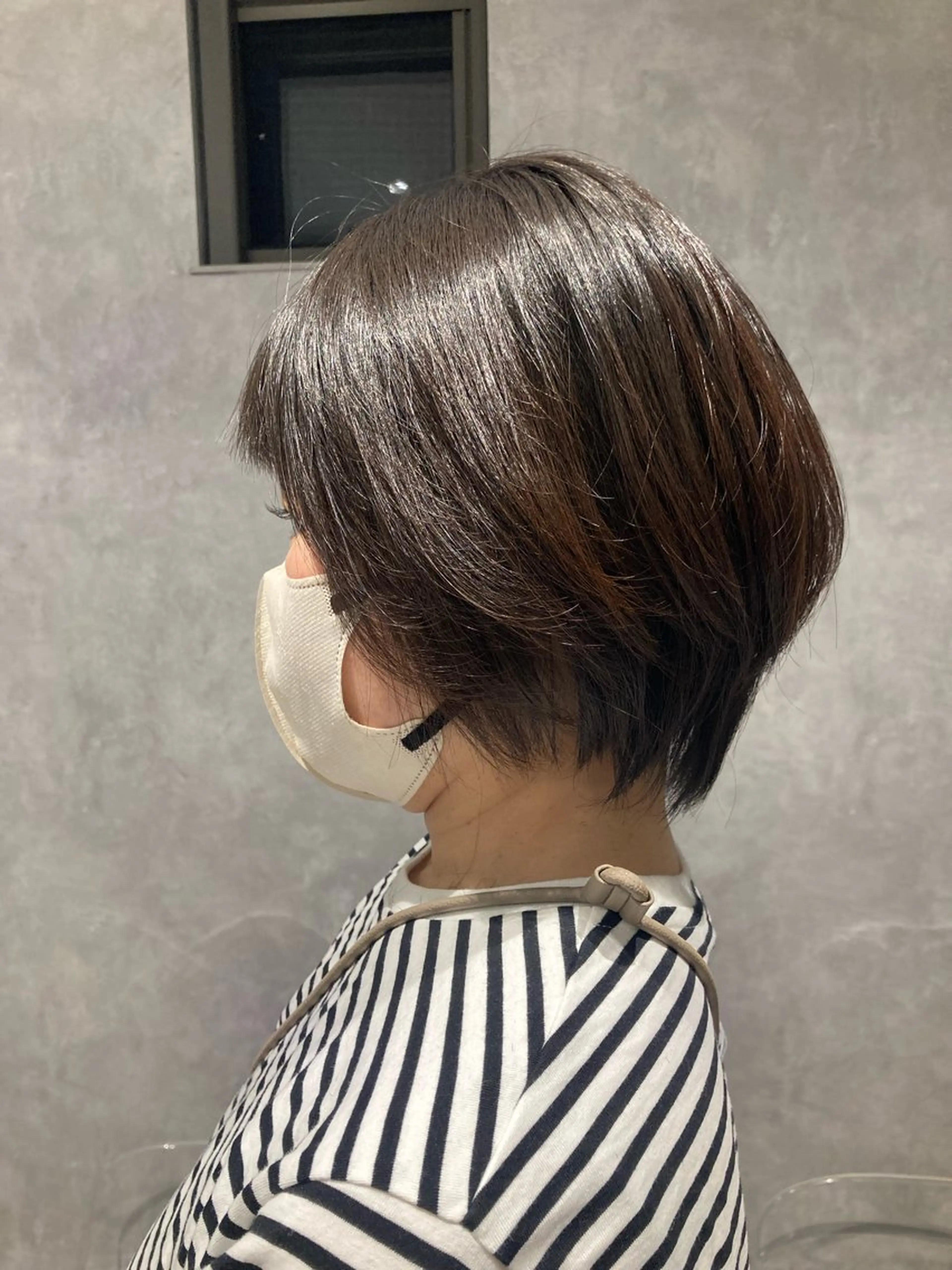 ショート HEDI所属・茨木 まひろのヘアスタイル