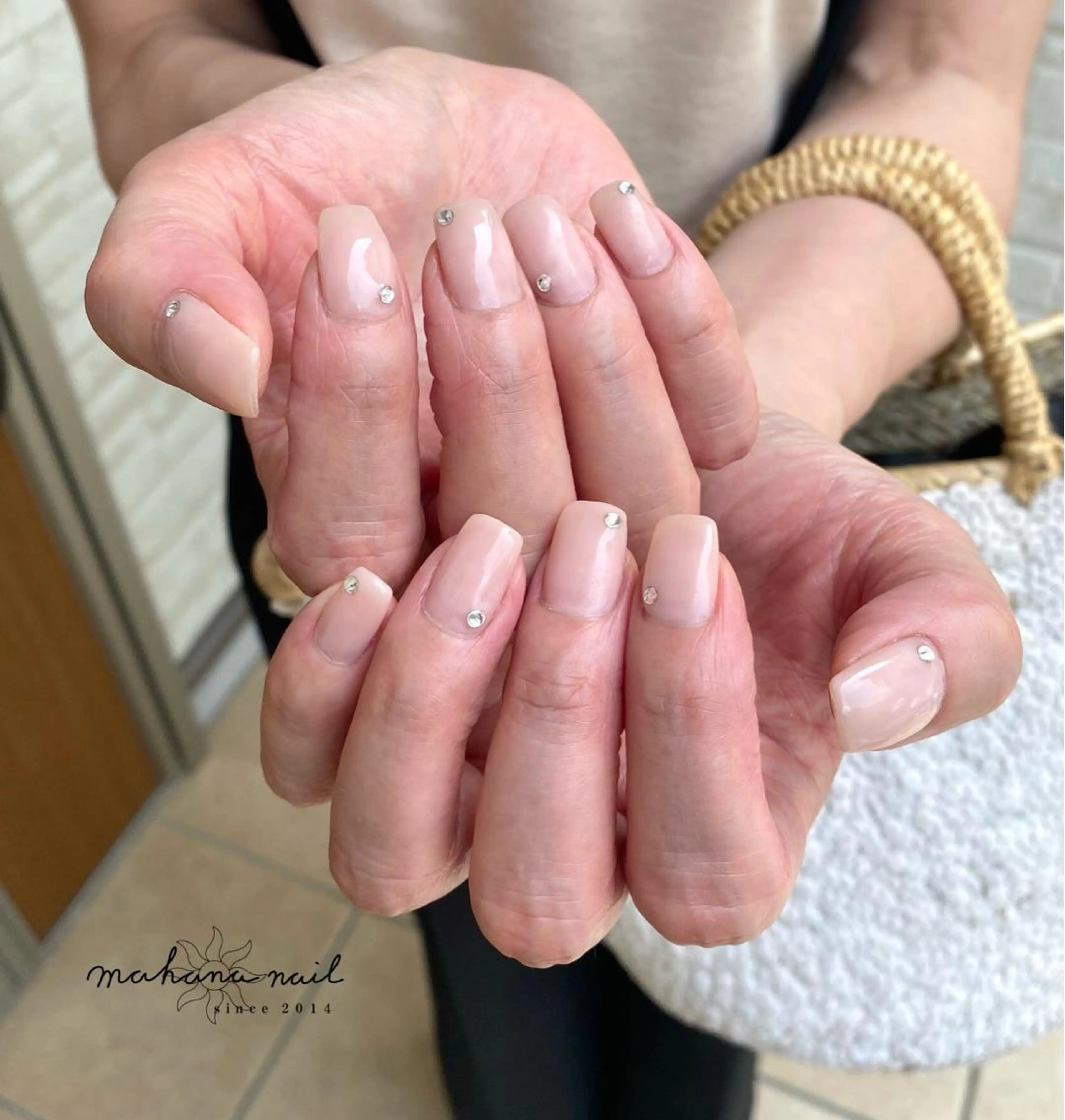 ネイル ワンカラーネイル mahana nailのネイルデザイン