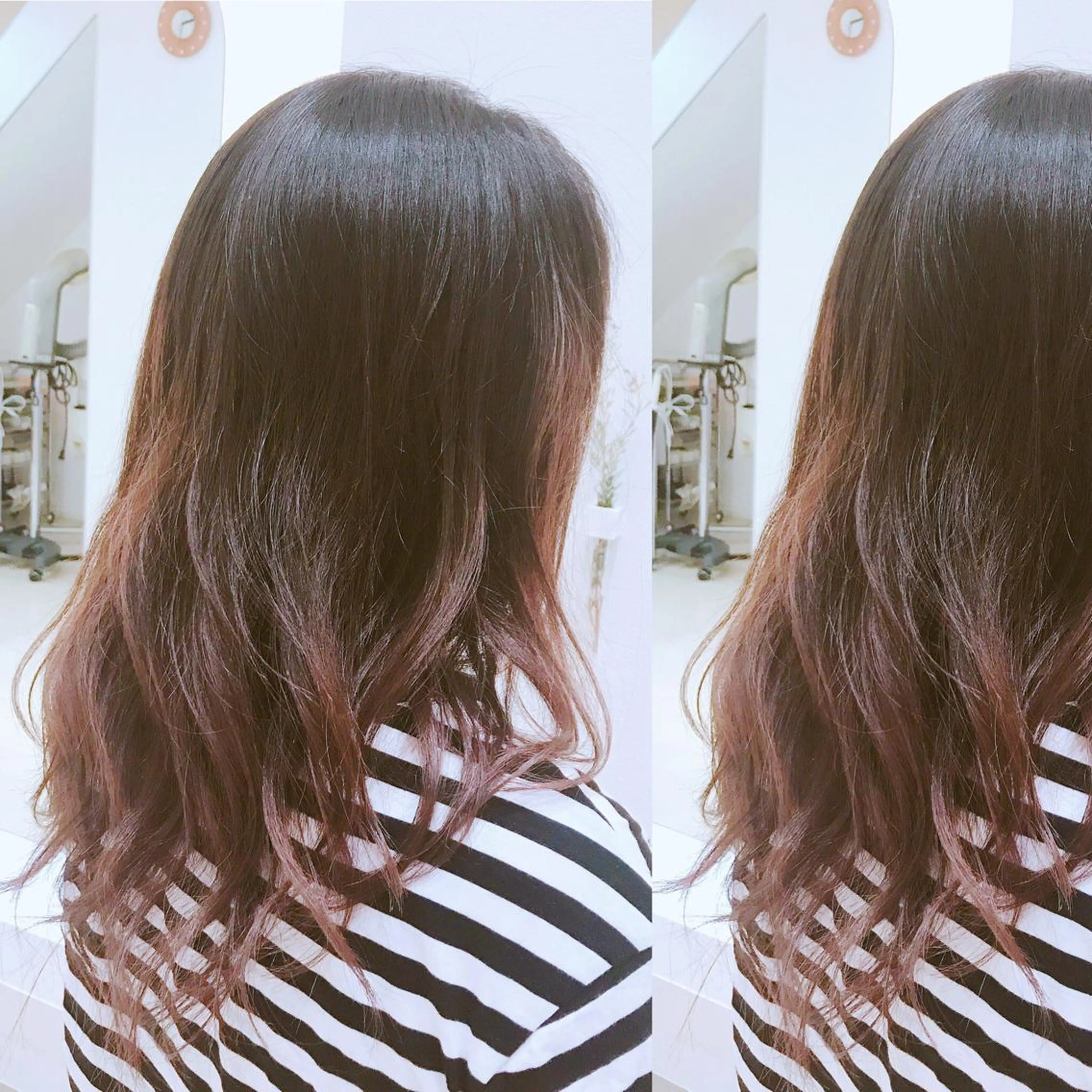 セミロング カラー グラデーションカラー ヘアカラー 河原町/艶髪/西田 晴香のその他イメージ