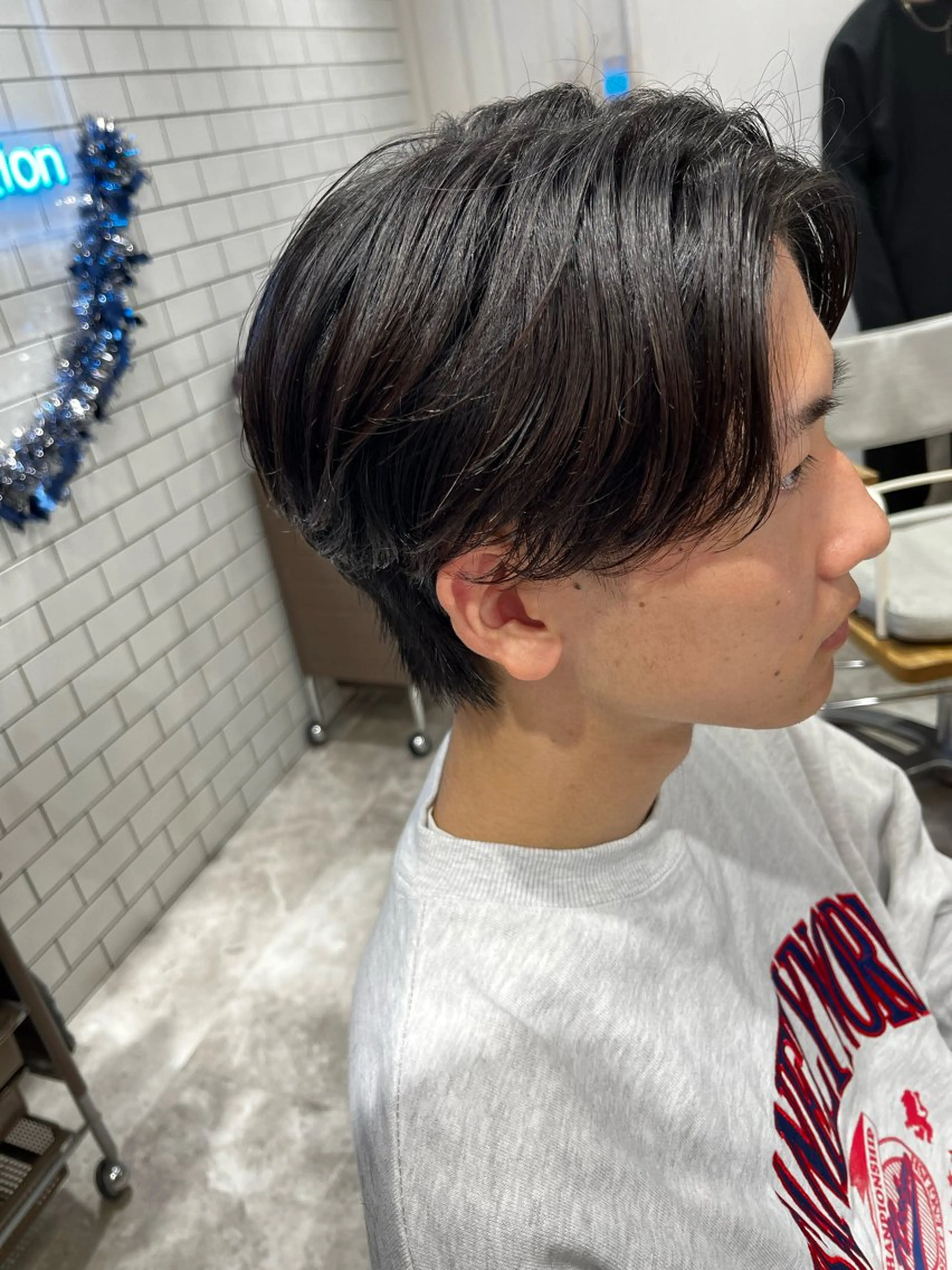 パーマ メンズ メンズパーマ ニュアンスパーマ カット パーマ メンズカット ﾊﾟｰﾏ/稲葉のヘアスタイル