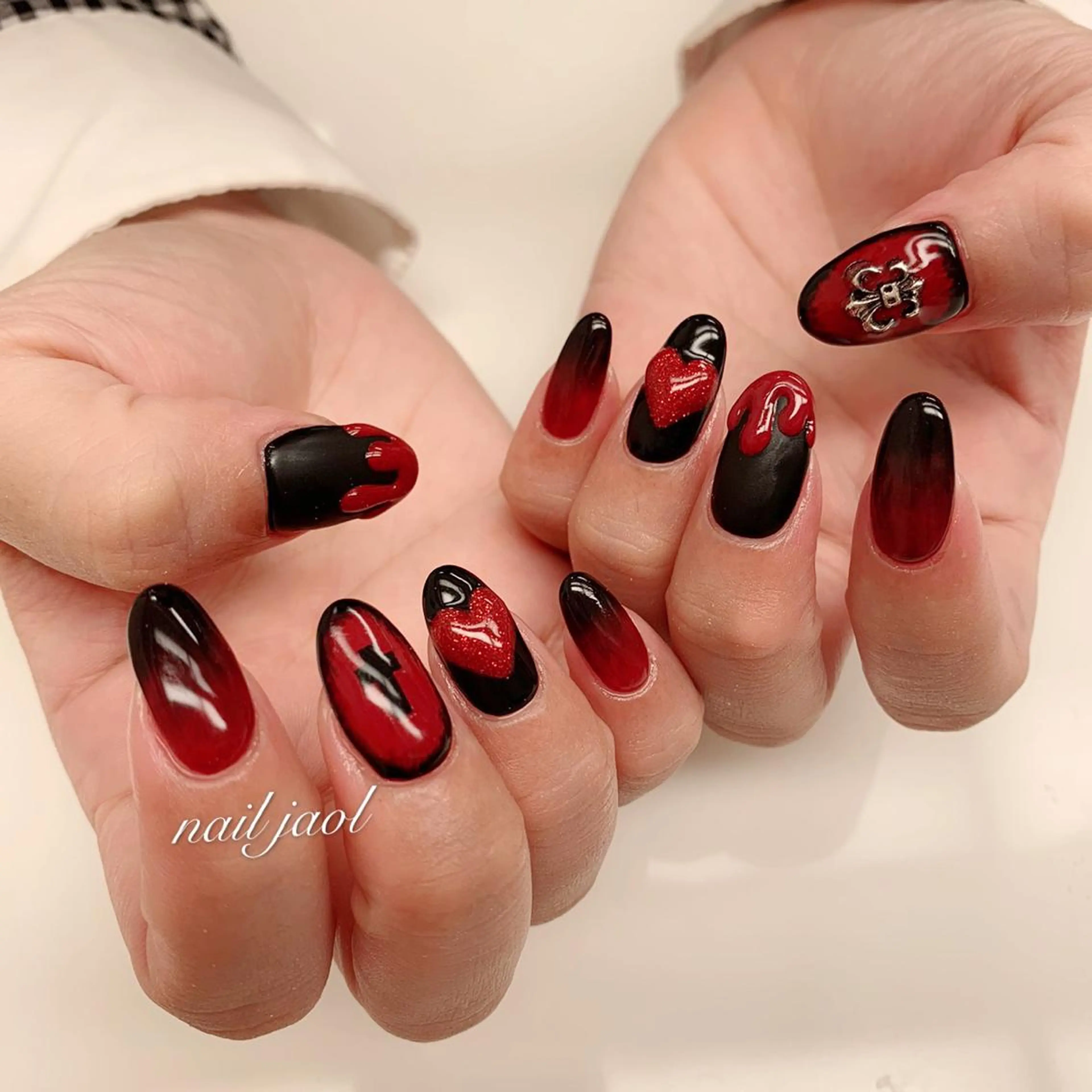 セミロング nail jaol池袋店所属・ネイルJaol 池袋のネイルデザイン