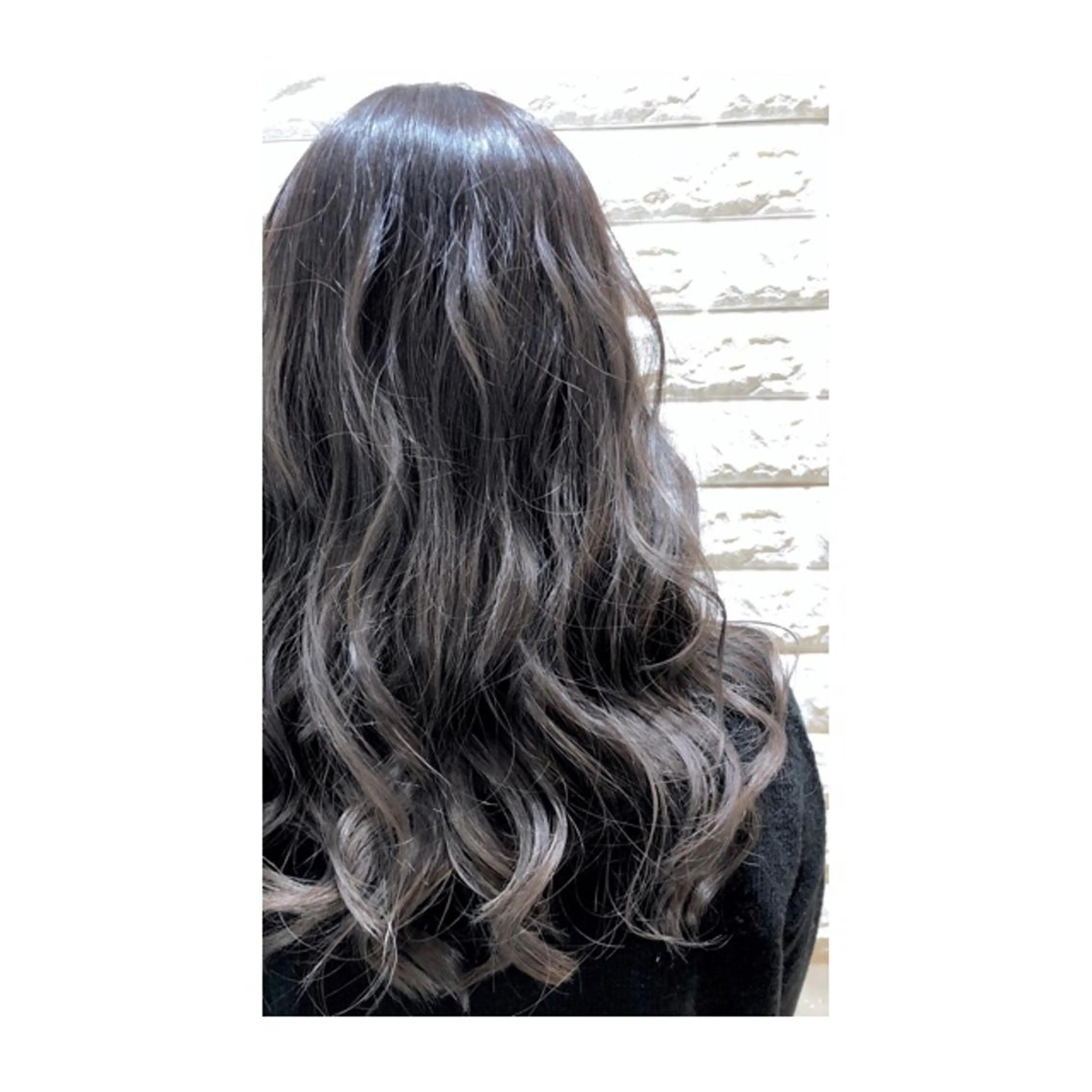 セミロング カラー アッシュ ブリーチ ラベンダーカラー ラベンダーアッシュ 🦋NAKAMURA 🦋のヘアスタイル