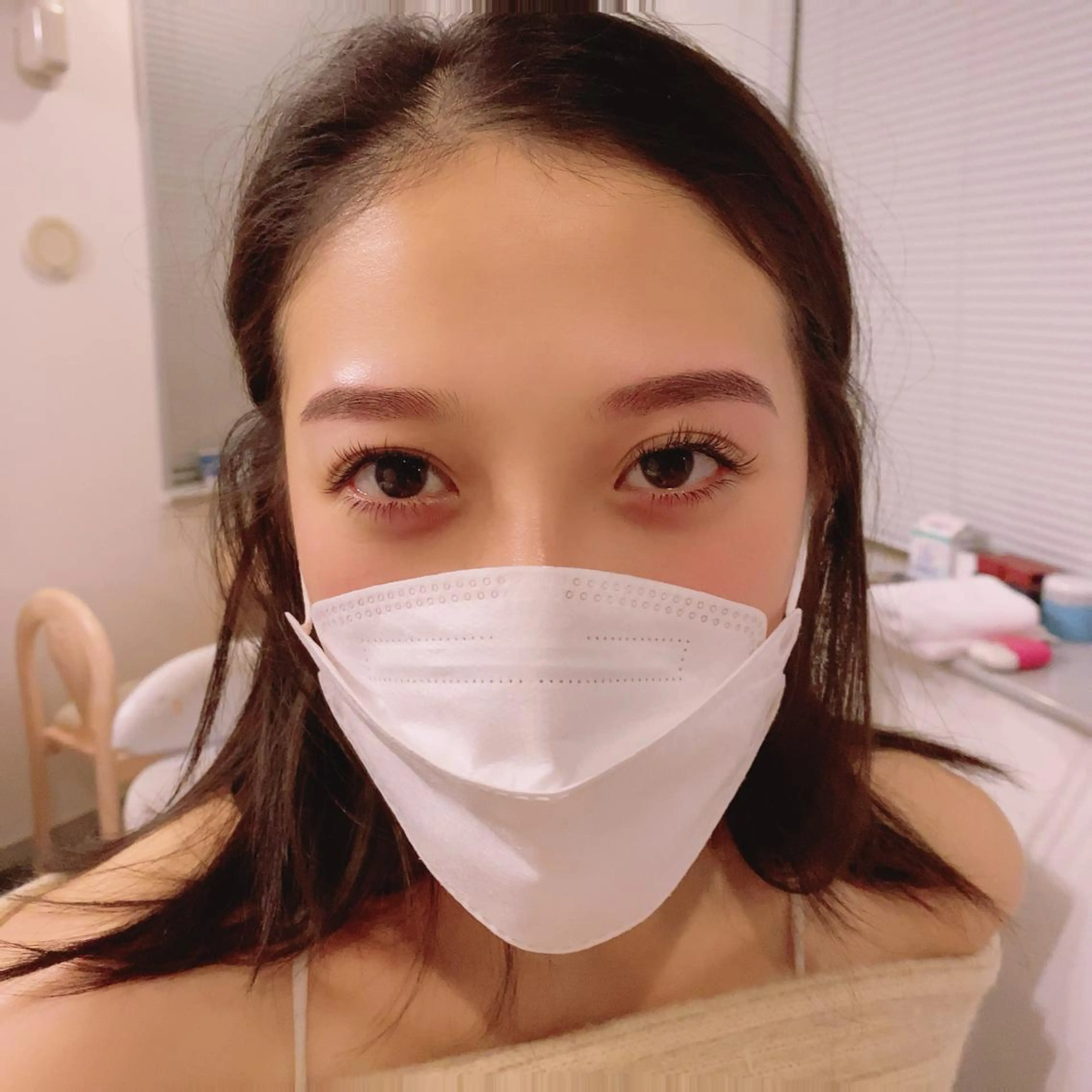 カラー パーマ ネイル マツエク・マツパ アイブロウ 下まつげエクステ アートネイル 神山 ビューティー・アイのマツエク・マツパデザイン