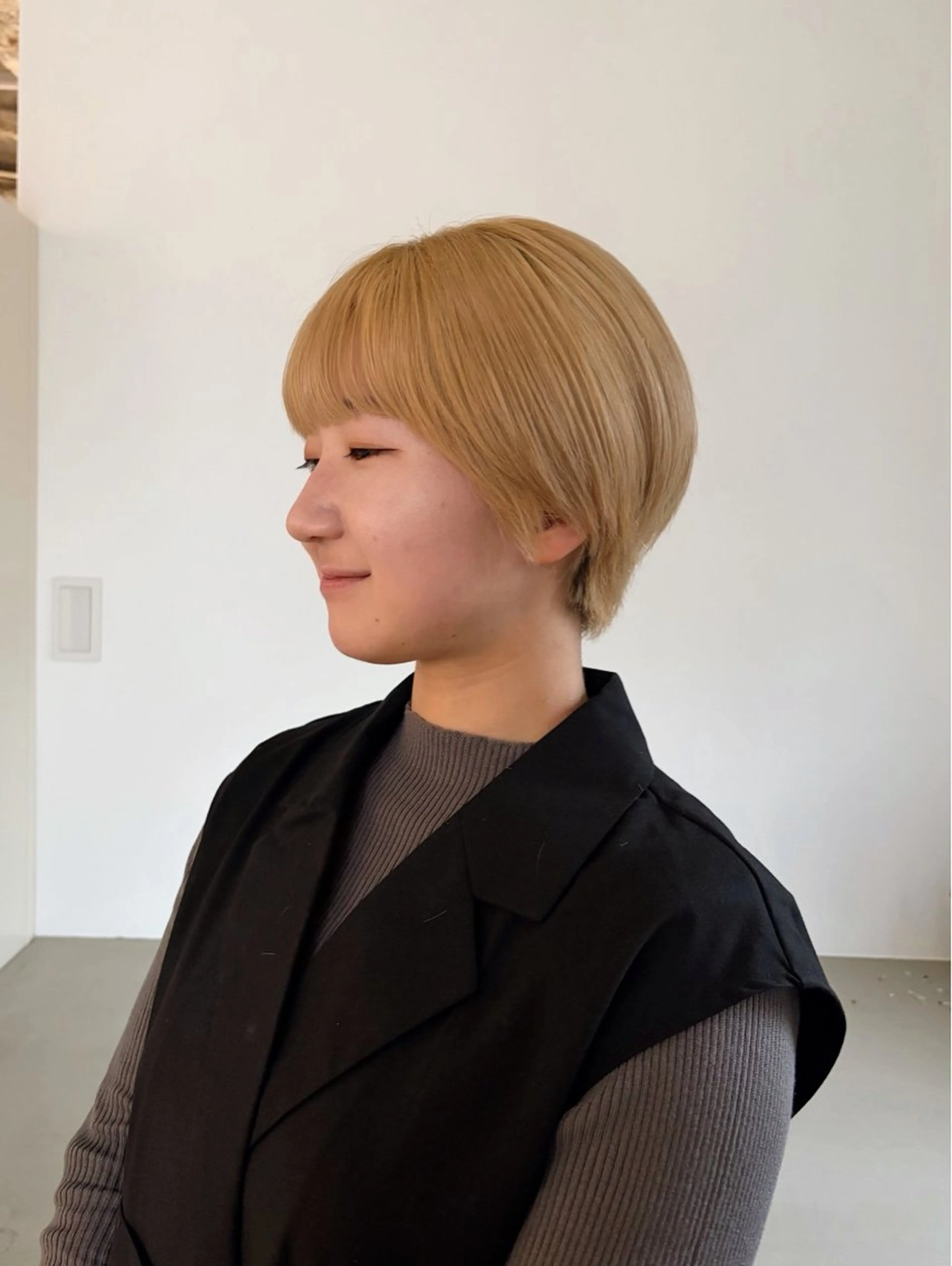 ショート ショートヘア 🧣misaki 透明感カラー🧣のヘアスタイル