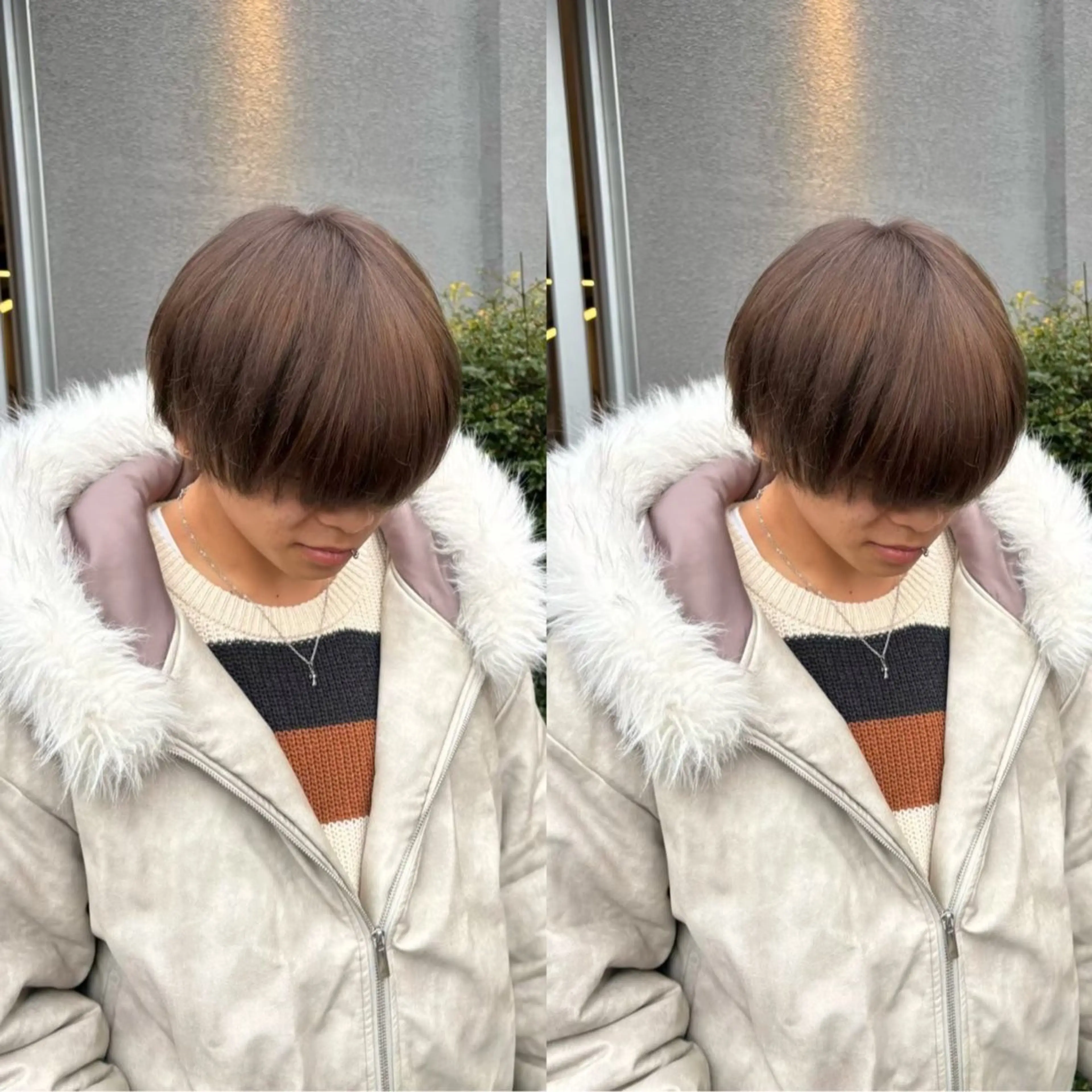 ショート カラー ヘアカラー RINNO🌷艶髪/ 艶カラーのヘアスタイル