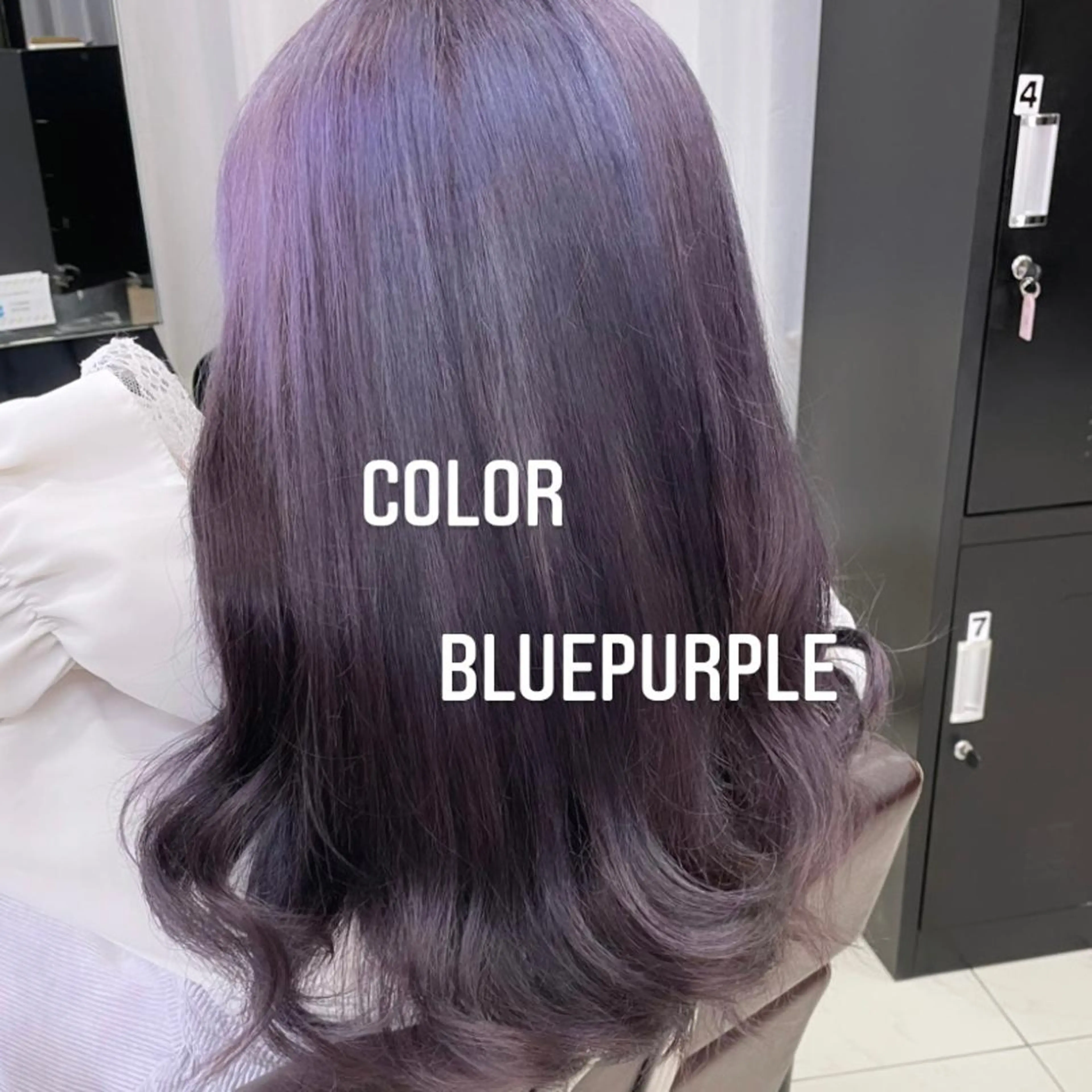 セミロング カラー ヘアカラー トリートメント エクステ🩵ブリーチ 韓国ヘア🩵KAEのヘアスタイル