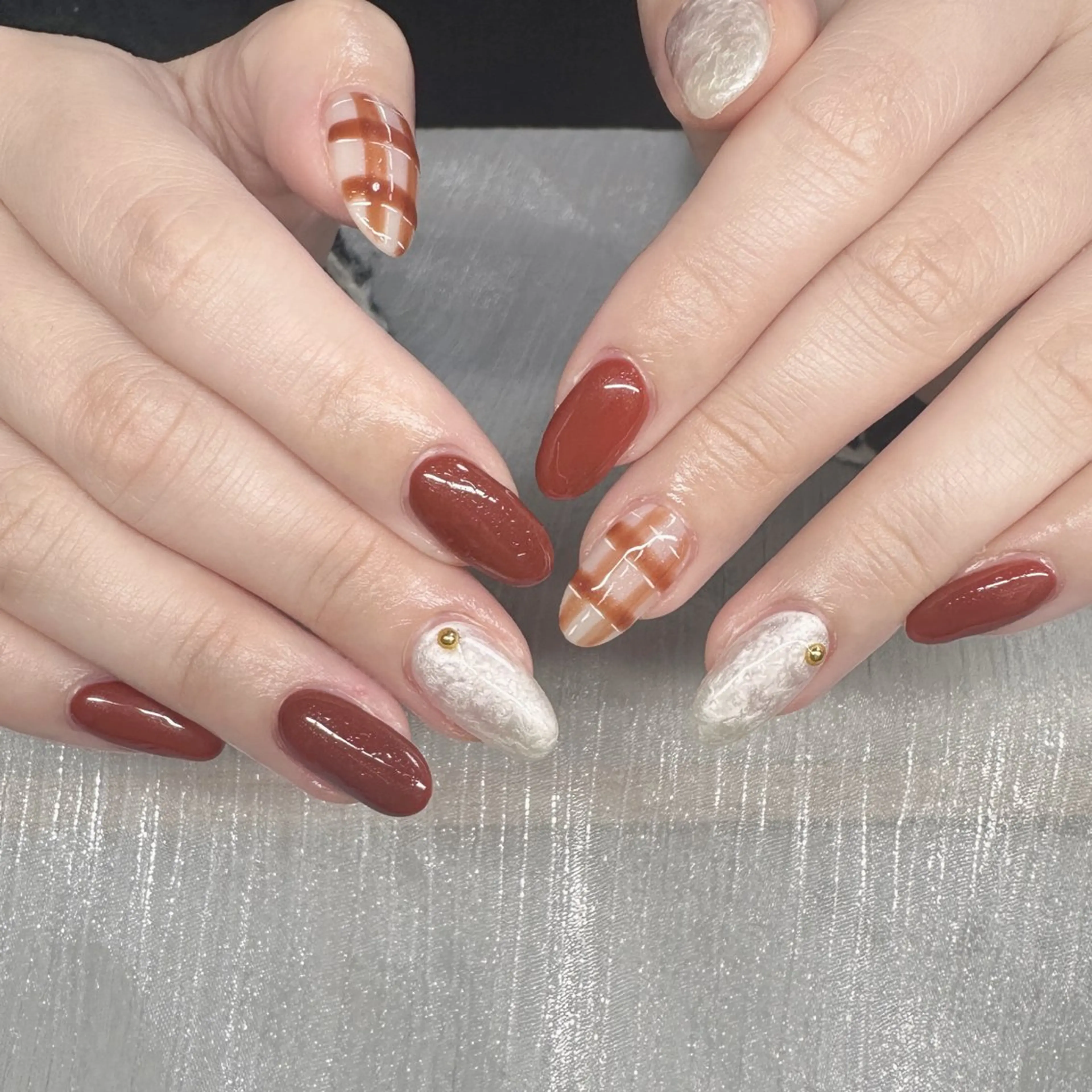 ネイル コネコネイルサロン モデル用のネイルデザイン