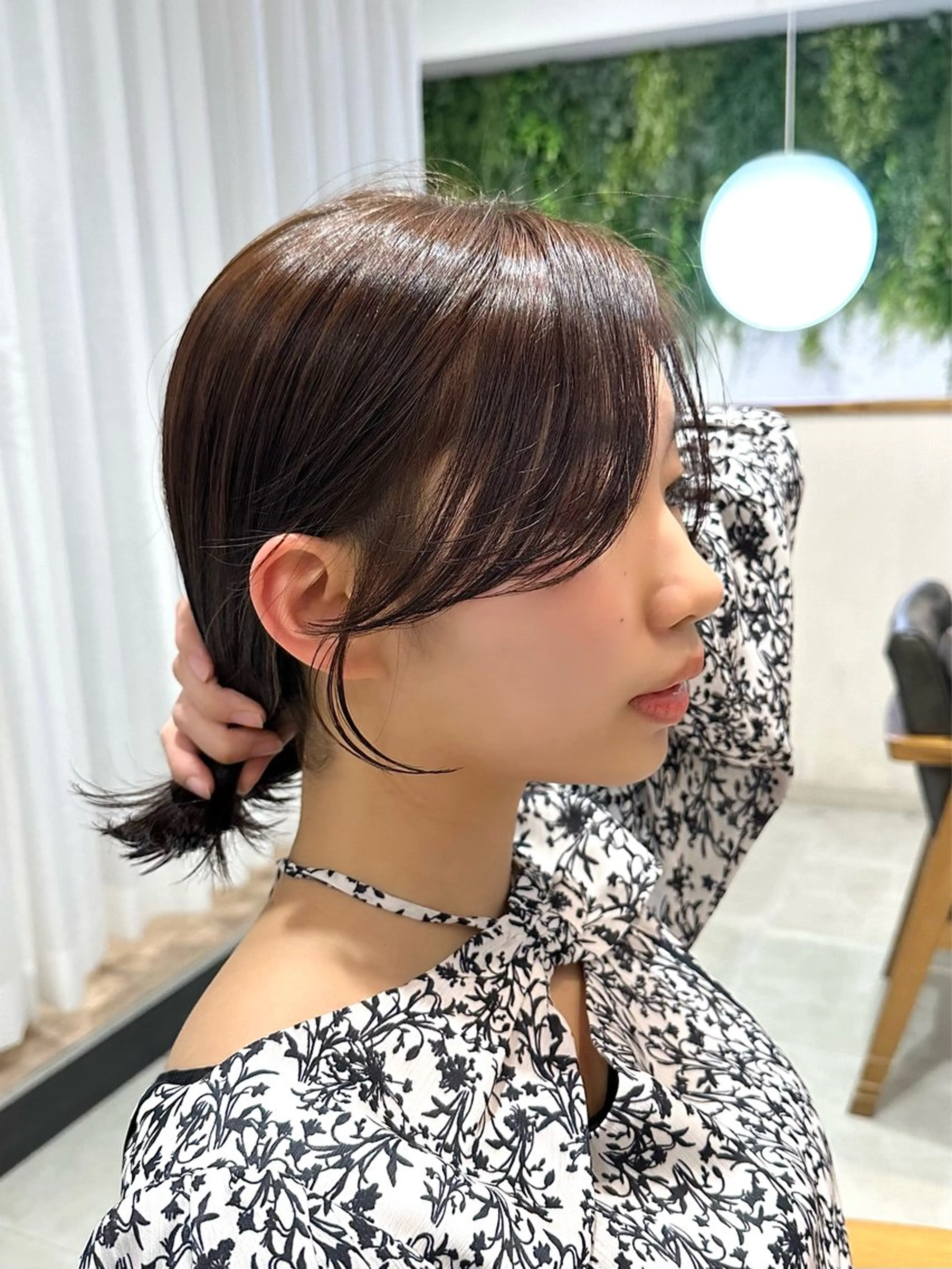 ミディアム ボブ VIEW BLUE所属・レイヤー/顔まわり /亀戸錦糸町/なつきのヘアスタイル