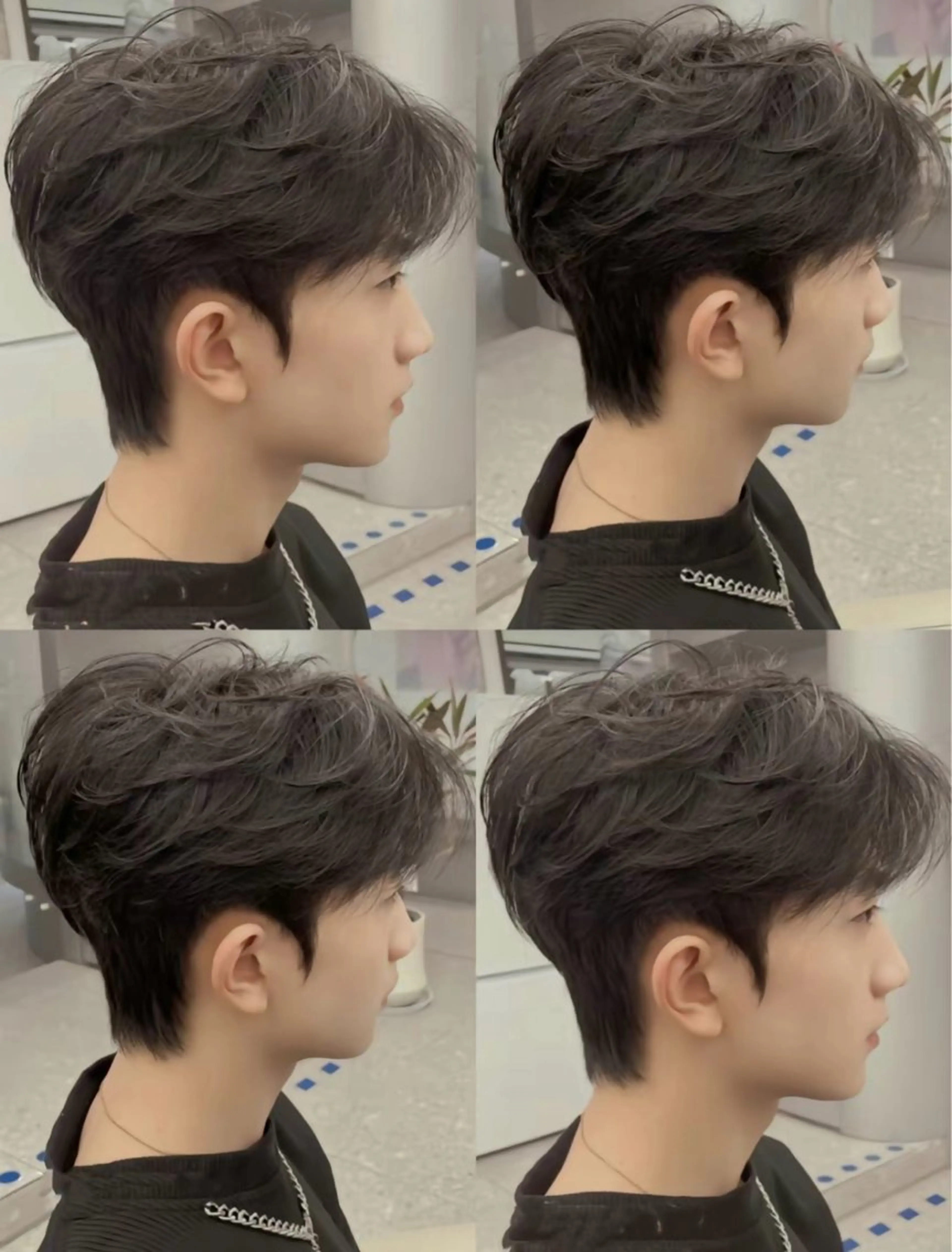 メンズ コウ チホウのヘアスタイル