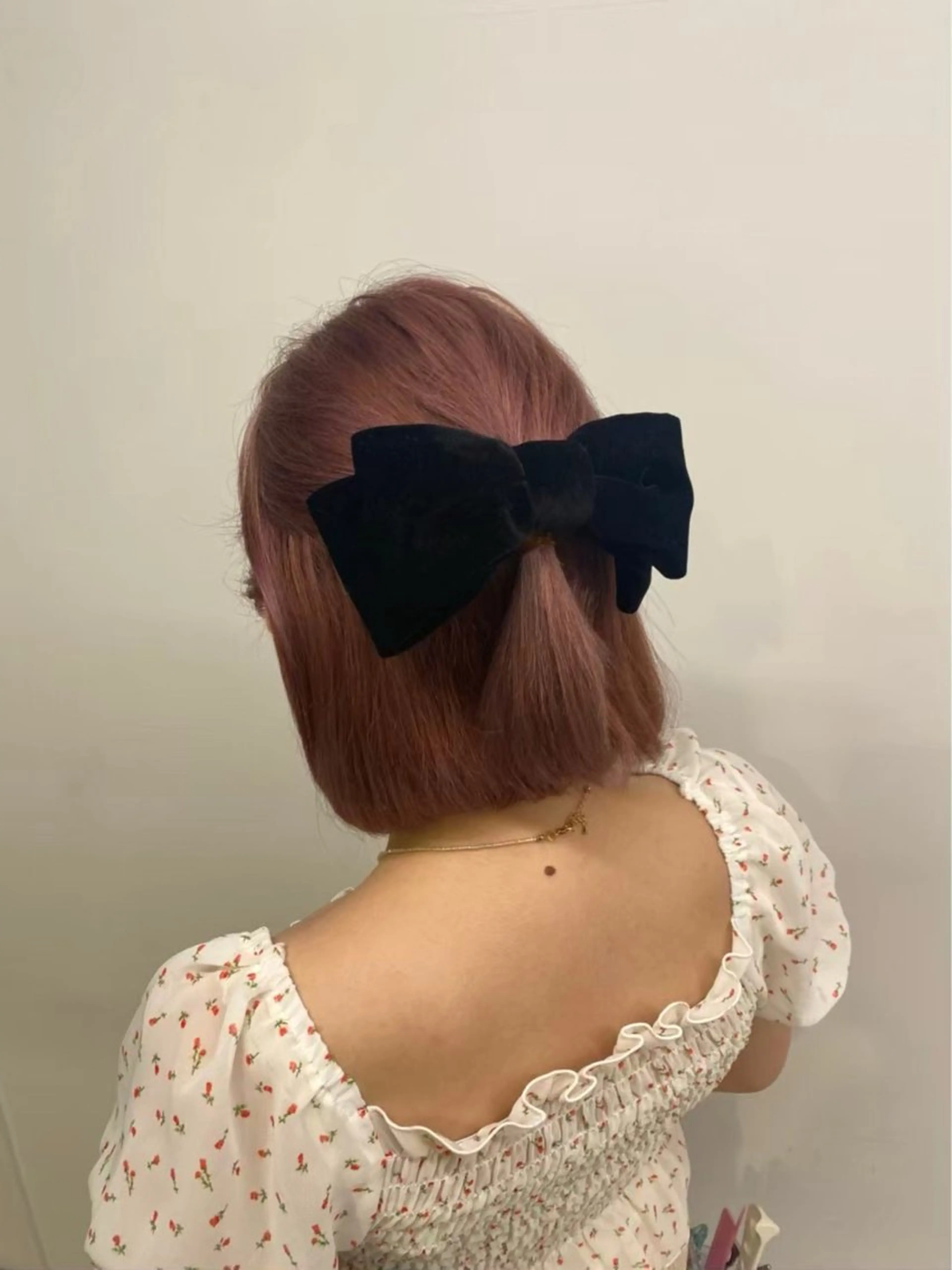 ミディアム カラー トレンド暖色ヘア🍒 miu🍒のヘアスタイル