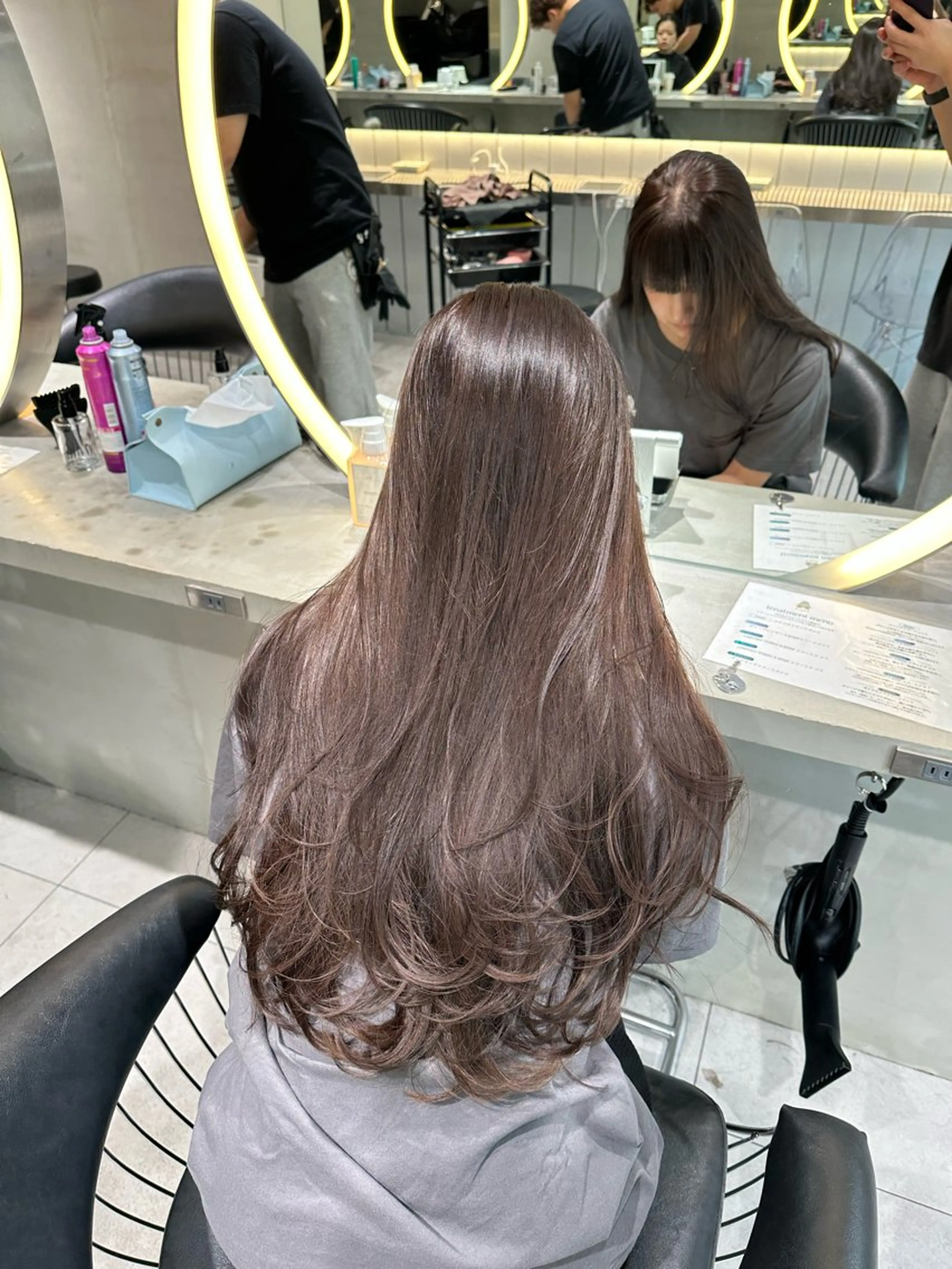 ミディアム コウスケ/ lond uluのヘアスタイル