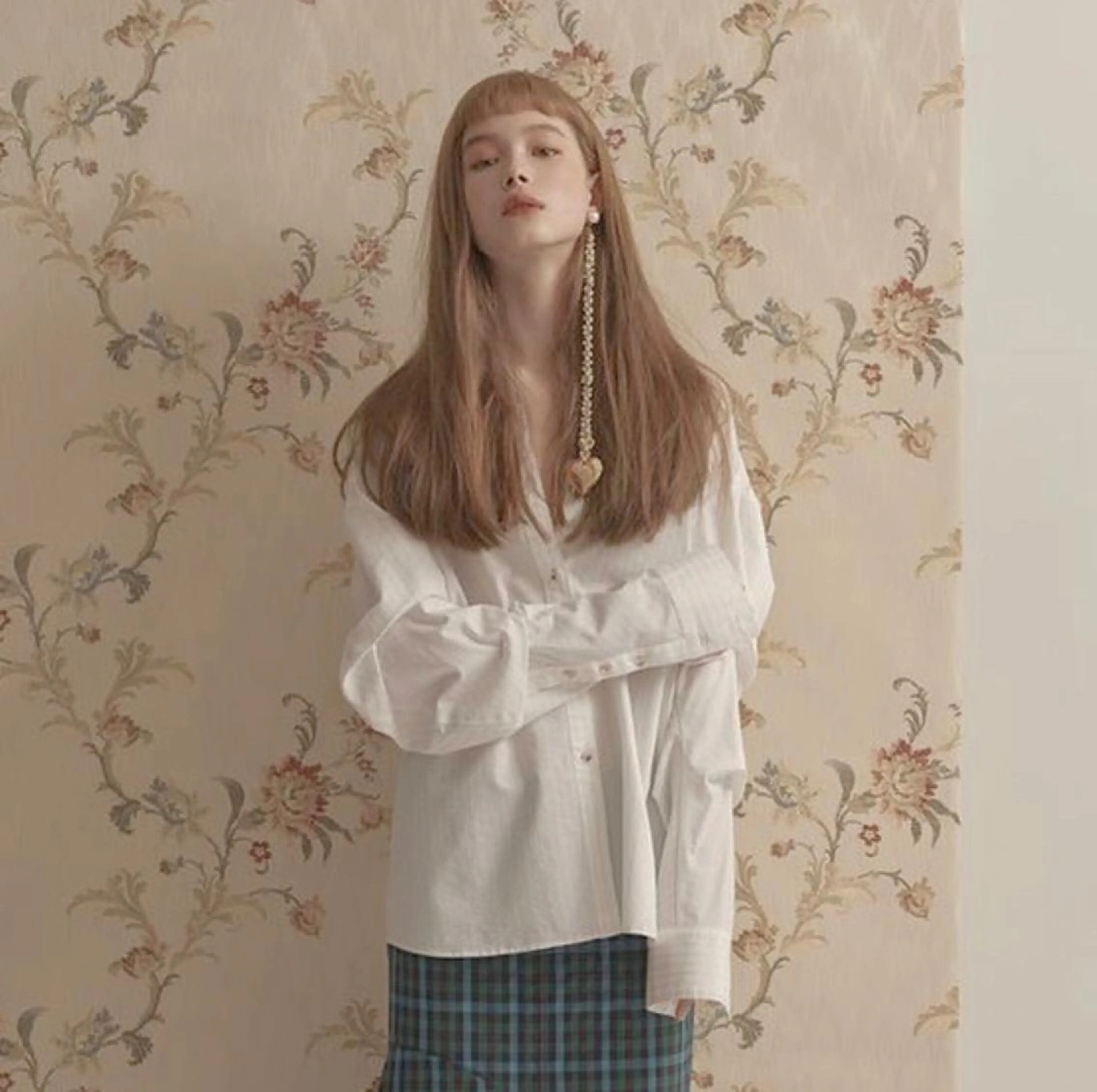 セミロング カラー MARU レイヤー/パーマのヘアスタイル