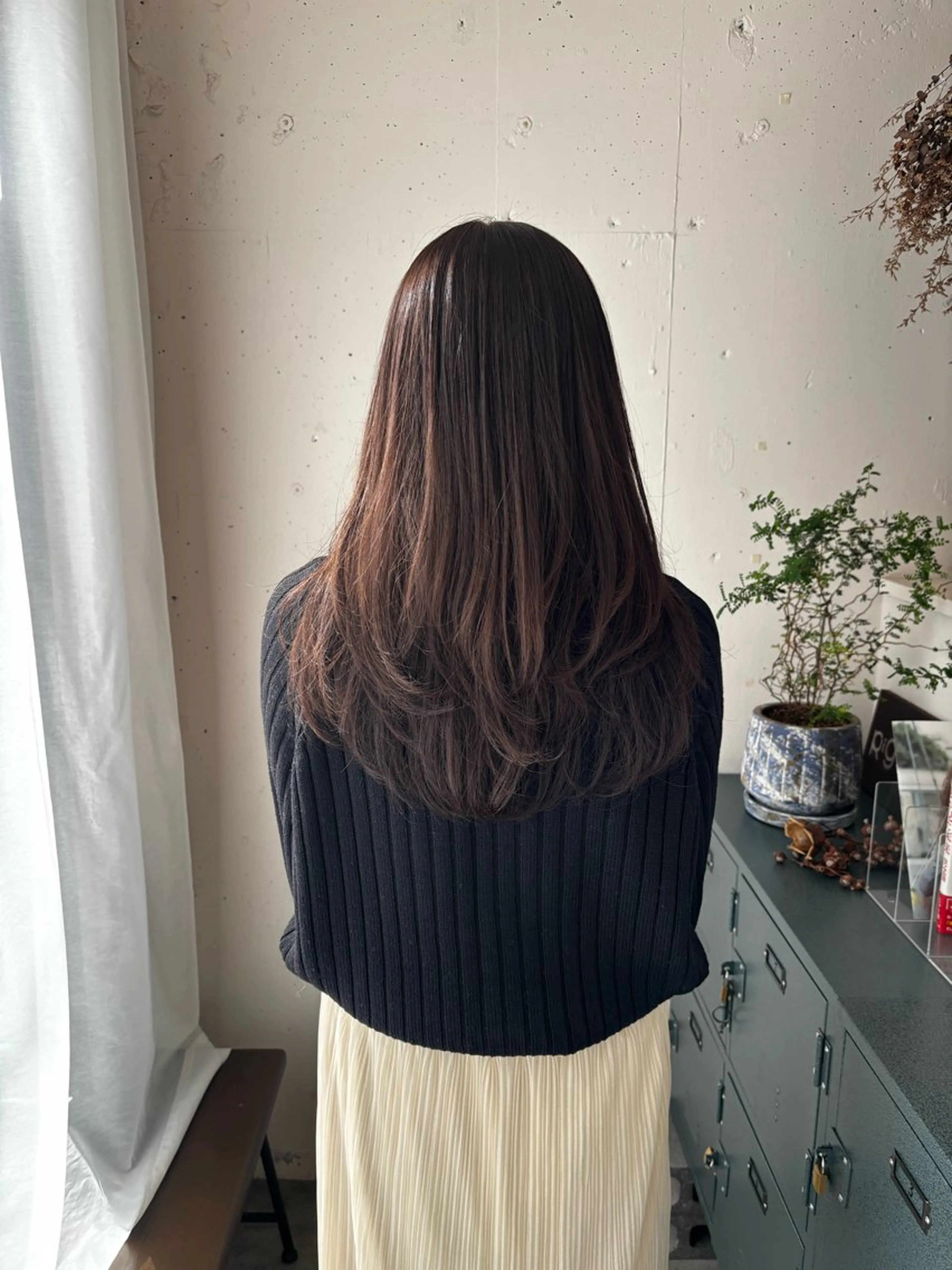 ロング カラー ベージュカラー レイヤーカット 🍒サクラ🍒 /透明感カラー/艶髪のヘアスタイル