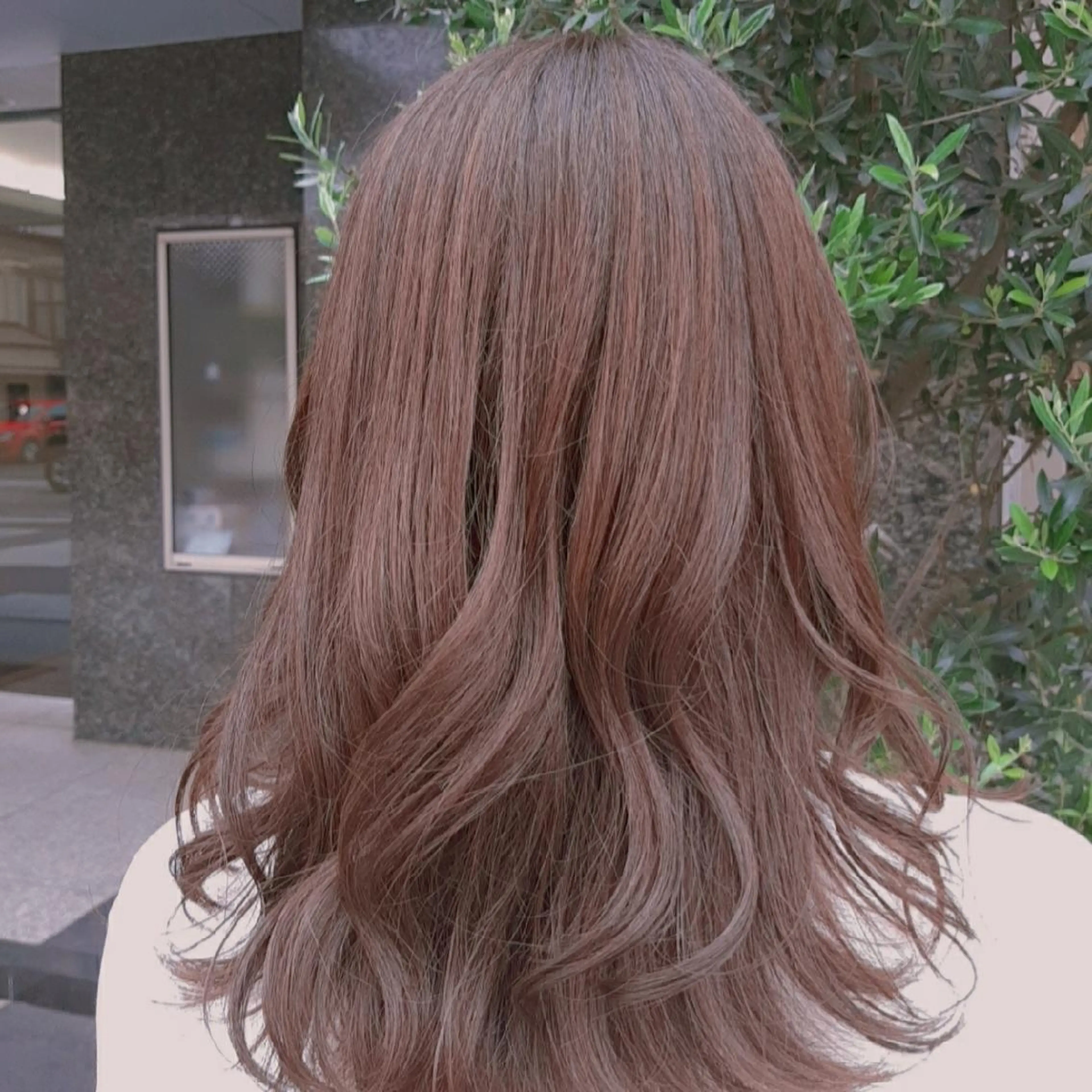 セミロング はらだ ともこ☺︎のヘアスタイル