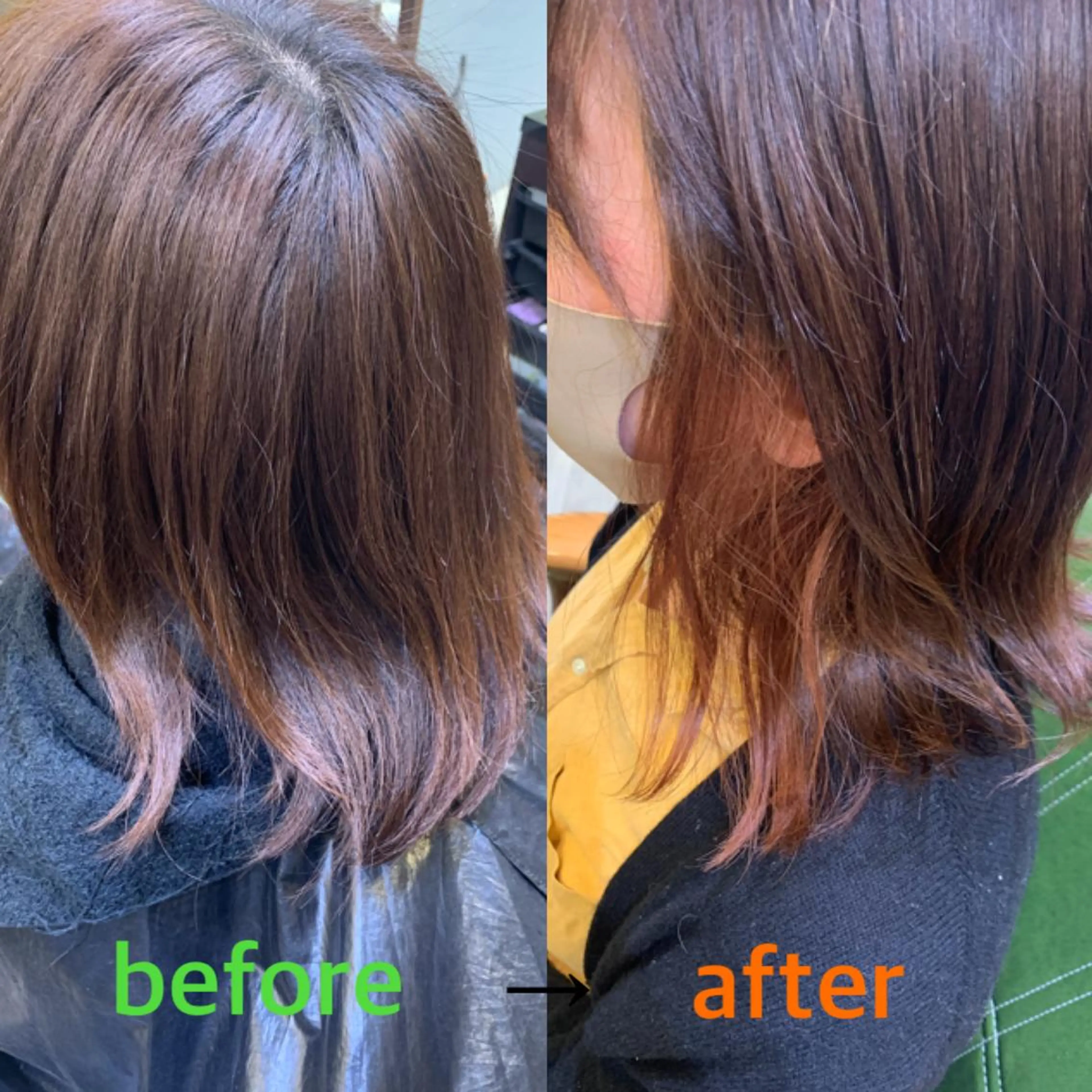 ミディアム 🦋ふくい あやの🦋のヘアスタイル