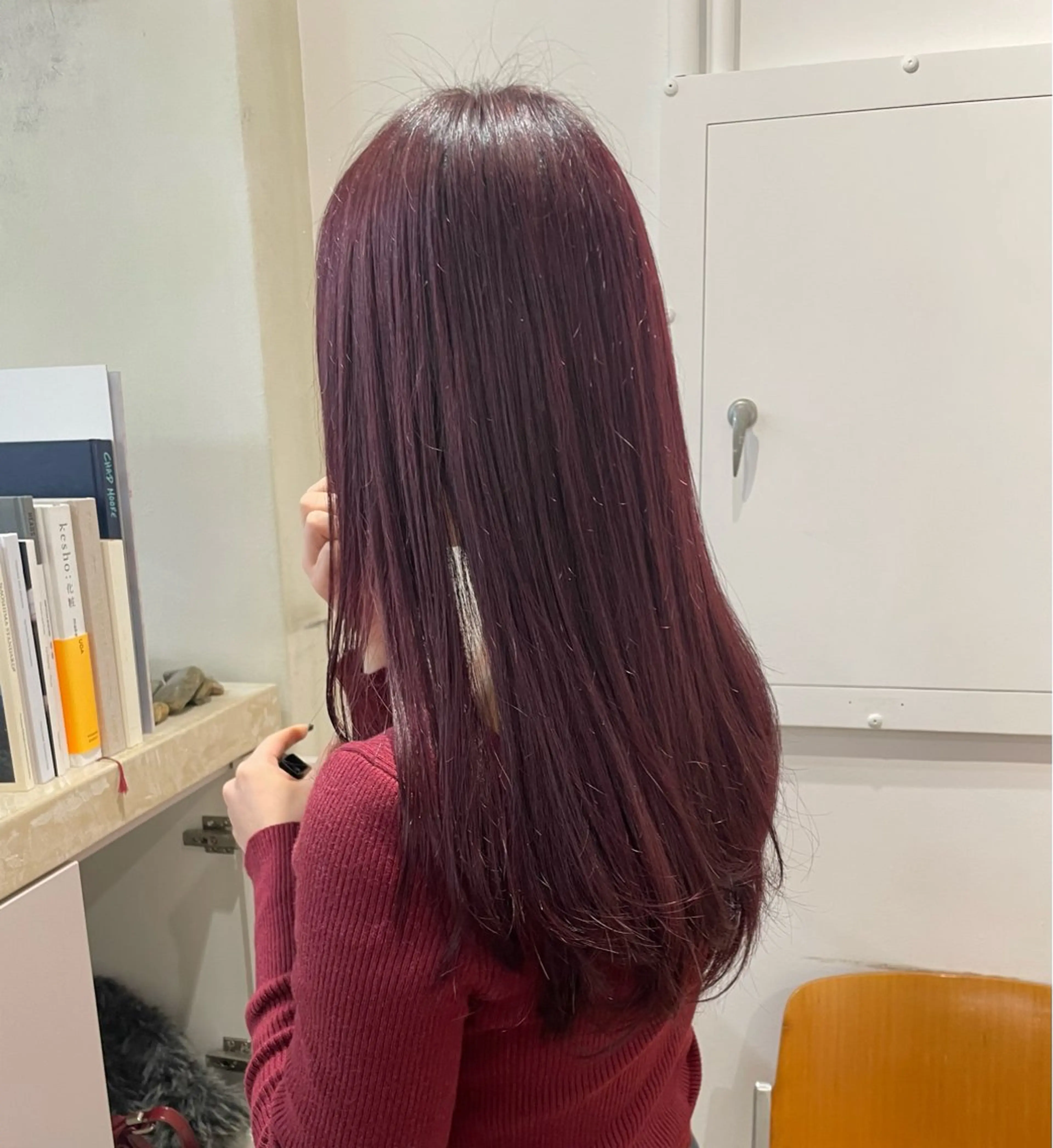 ロング カラー ヘアカラー Terve.竹内 視咲のヘアスタイル