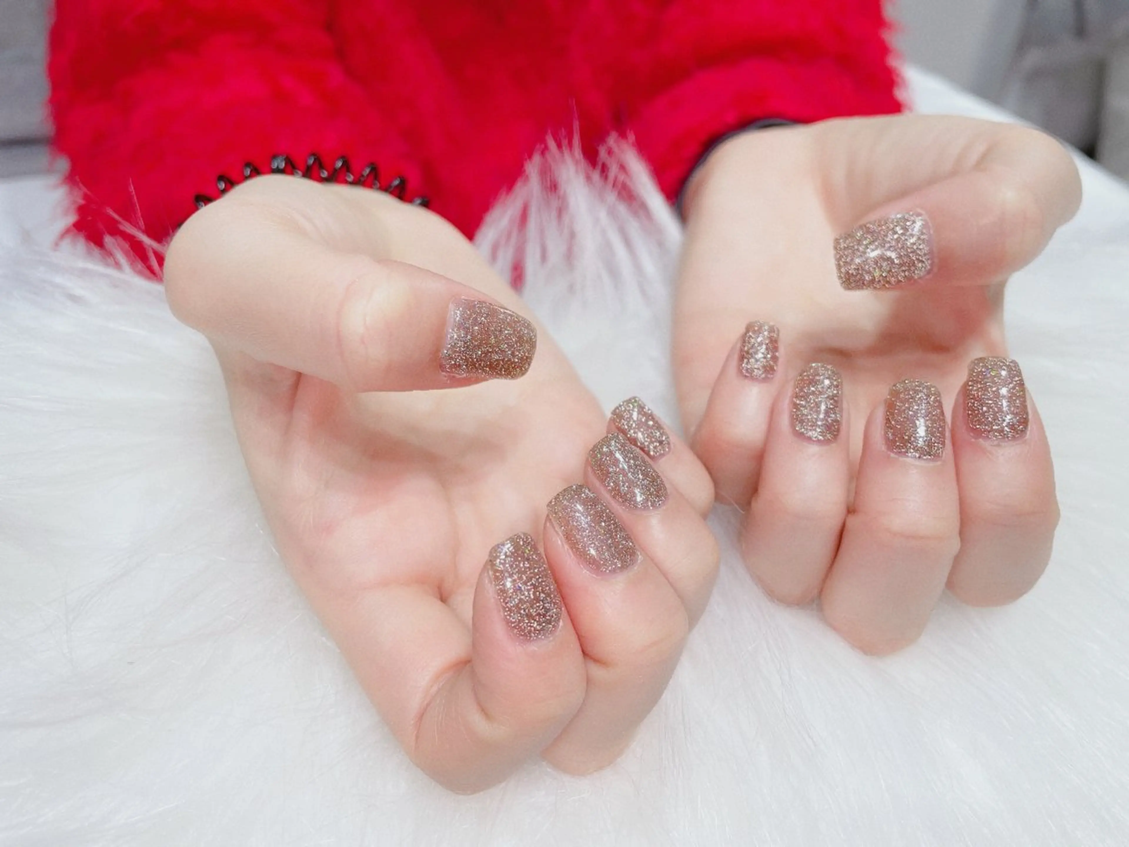 ネイル フラッシュネイル ワンカラーネイル リスブラン AYUMI 🍎のネイルデザイン