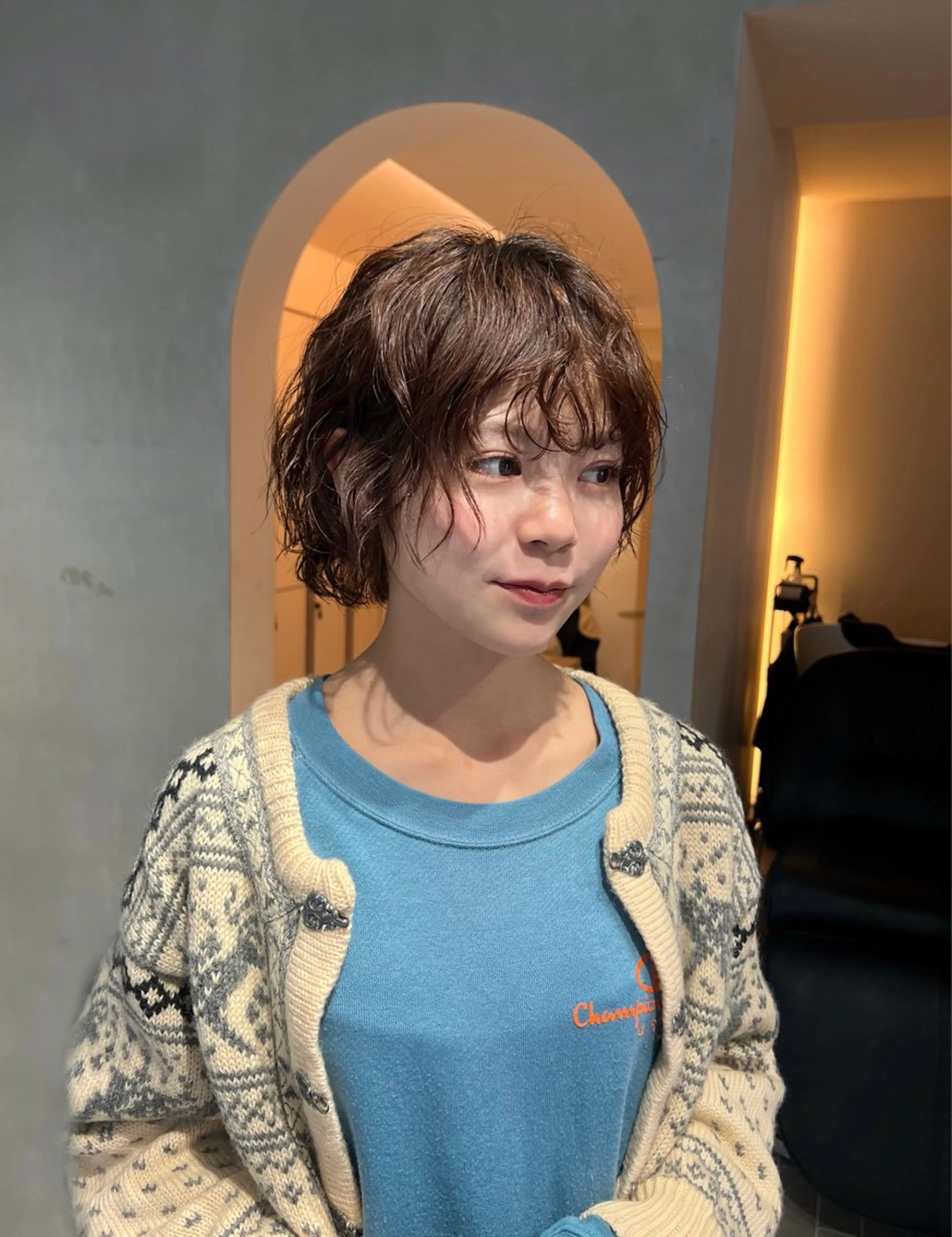 ショート カット ヘアカラー トリートメント ブリーチ/縮毛矯正 🏖️MIREのヘアスタイル