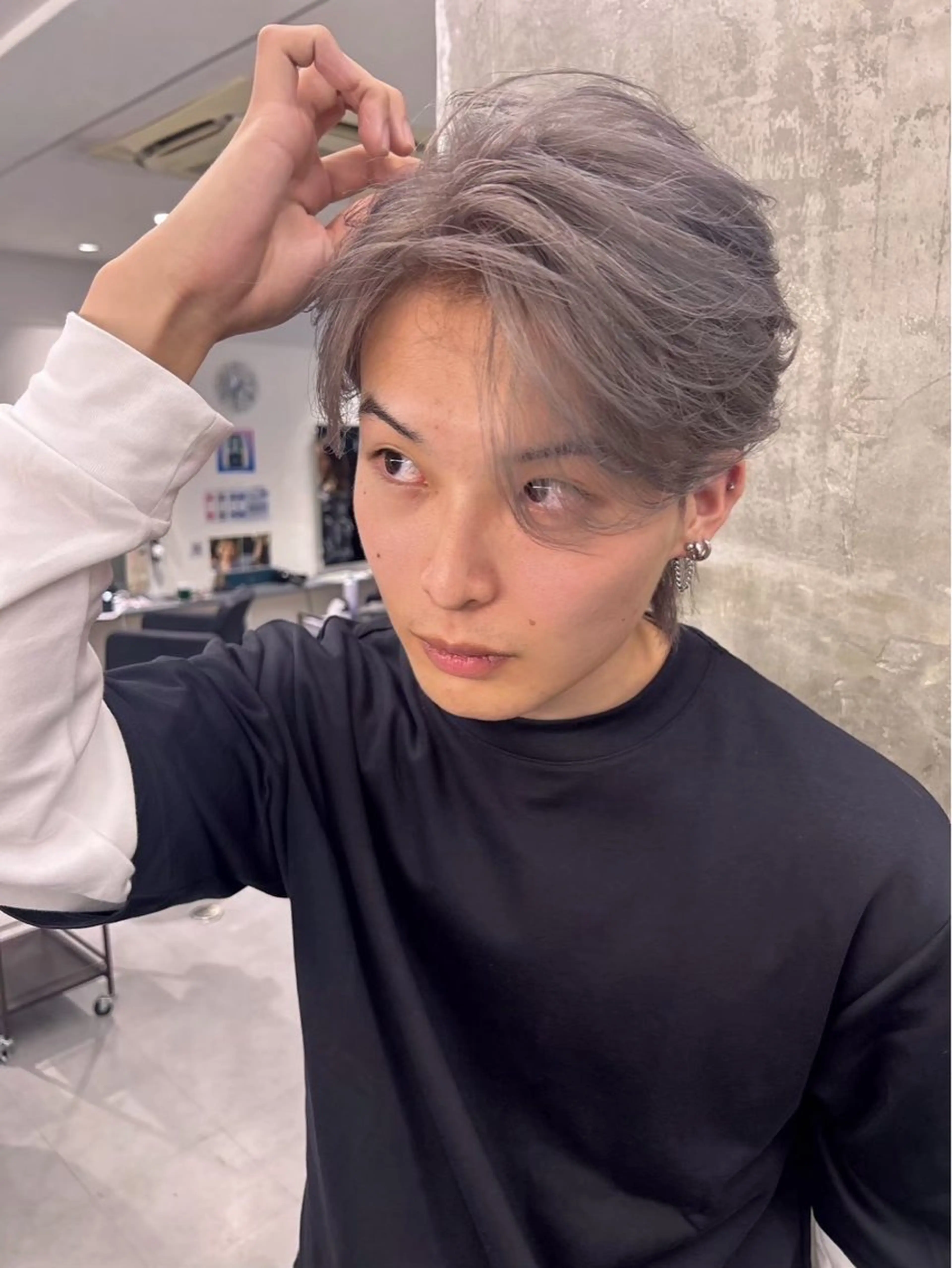 メンズ メンズパーマ 𝑲𝒊𝒏𝒈 𝑴𝒂𝒚𝒖🌺のヘアスタイル