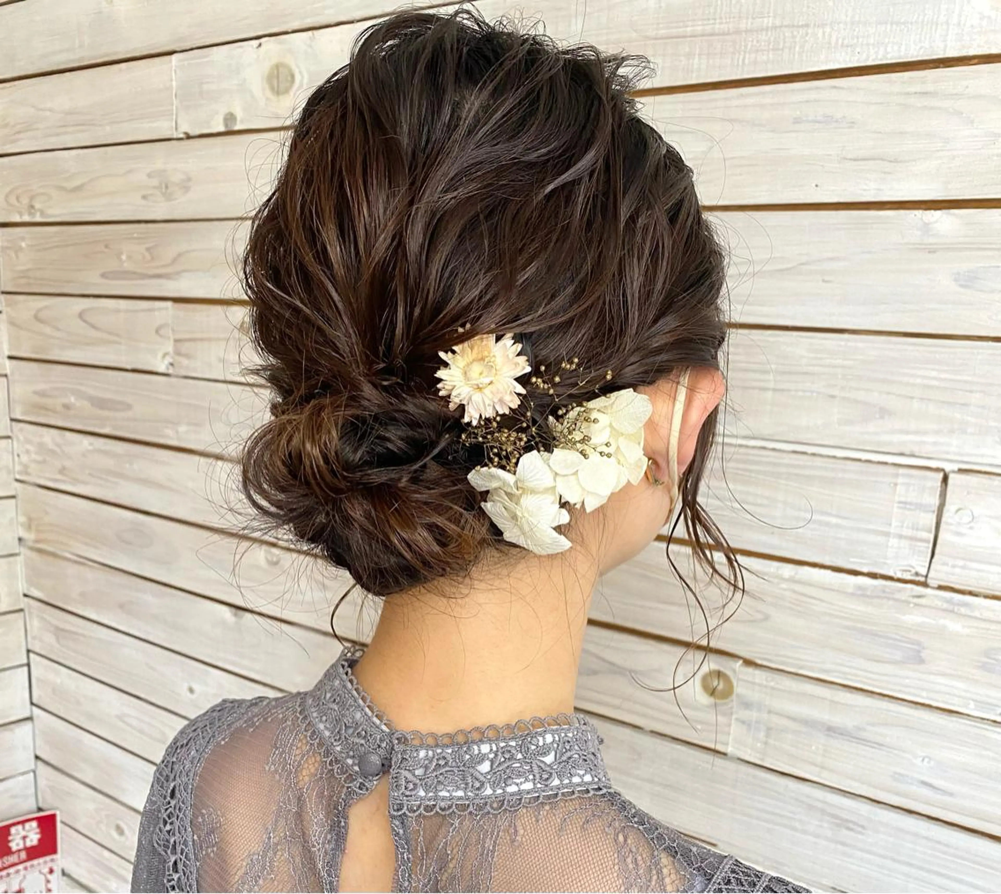 ヘアアレンジ ボブ/ショート 田中夕子のヘアスタイル