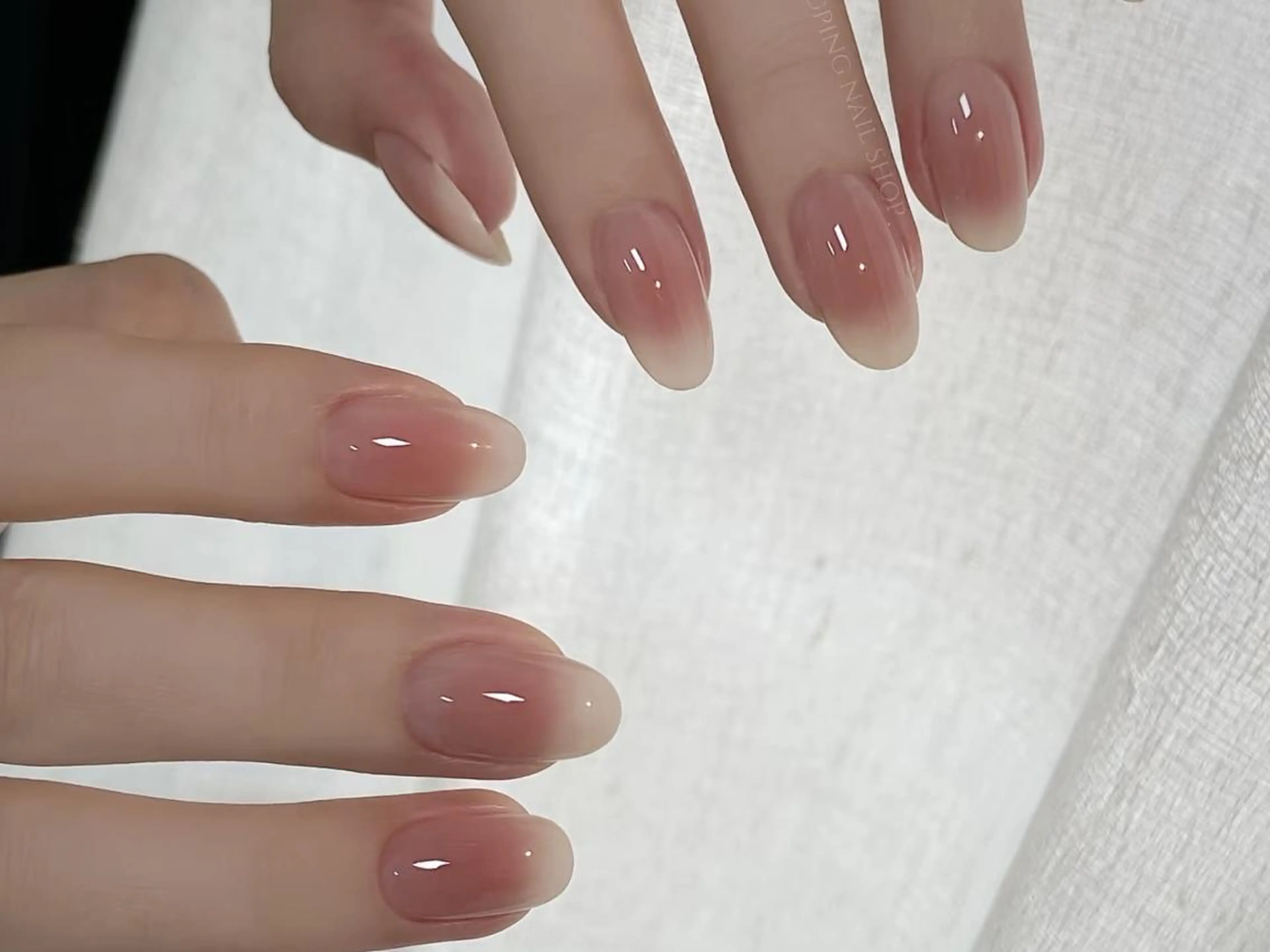 【パラジェル無料】💎チークネイル￥5800の写真