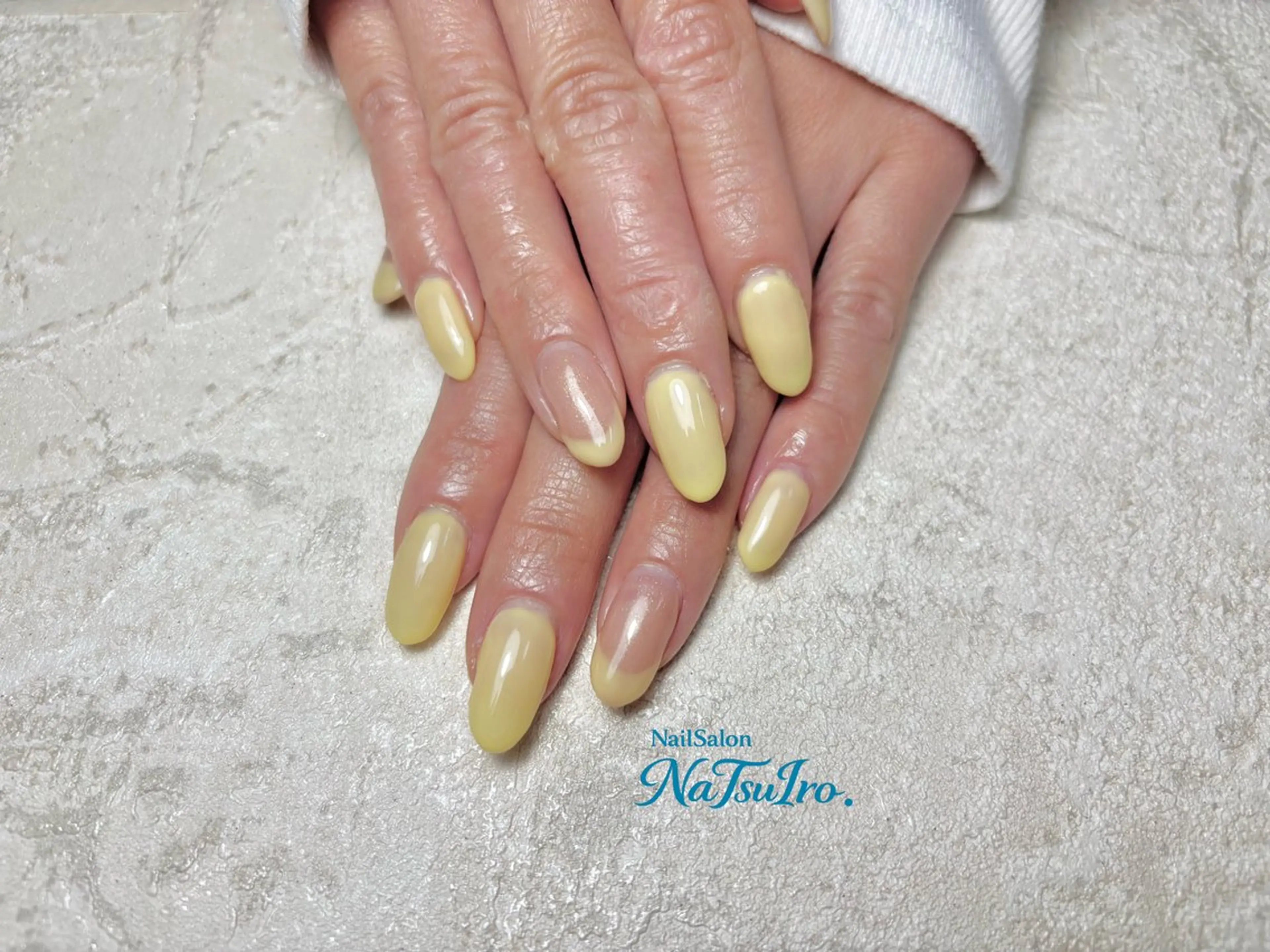 ネイル ハンドネイル なつき/ママ向け シンプルネイルのネイルデザイン