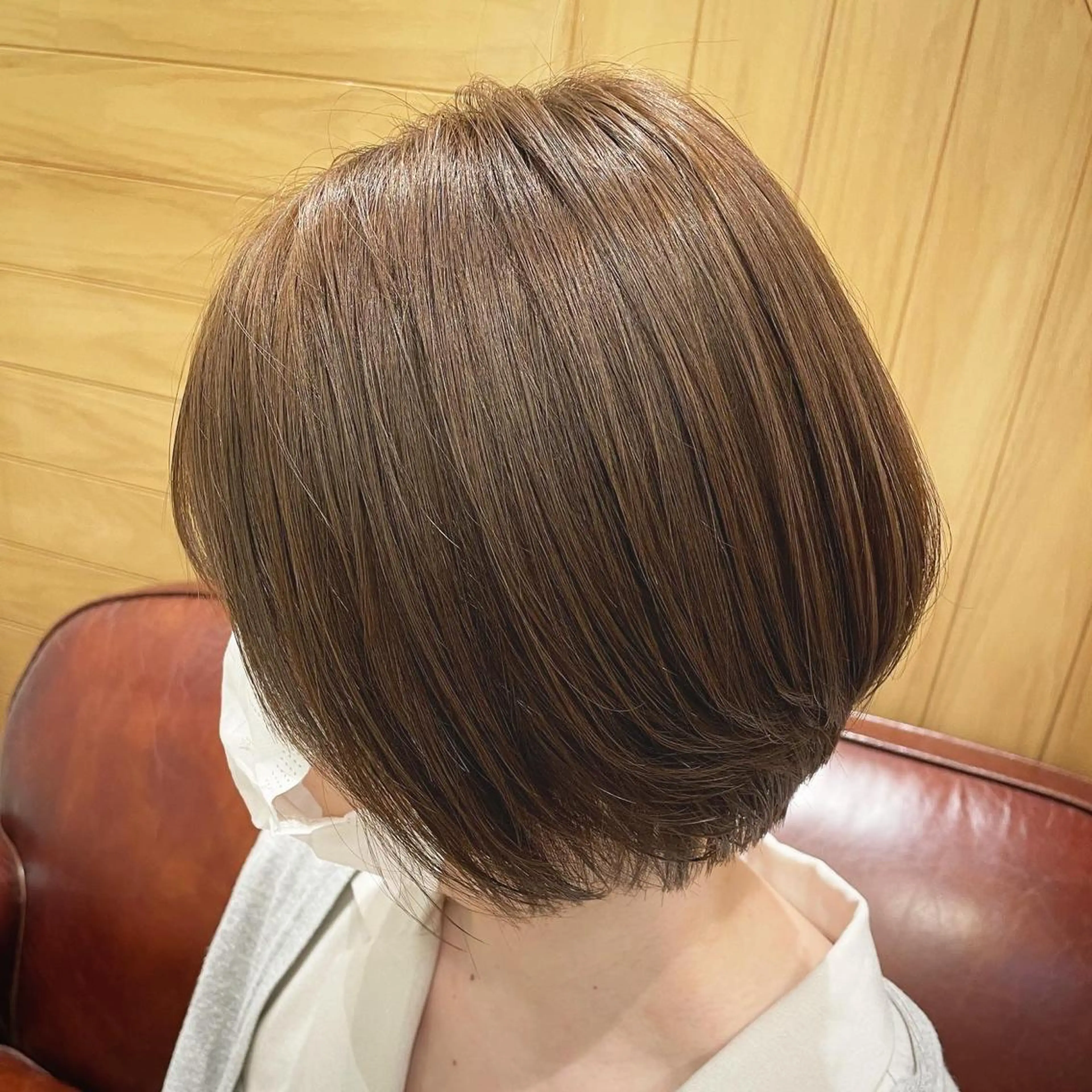 ショート レイヤーカット カット 高木 櫻のヘアスタイル