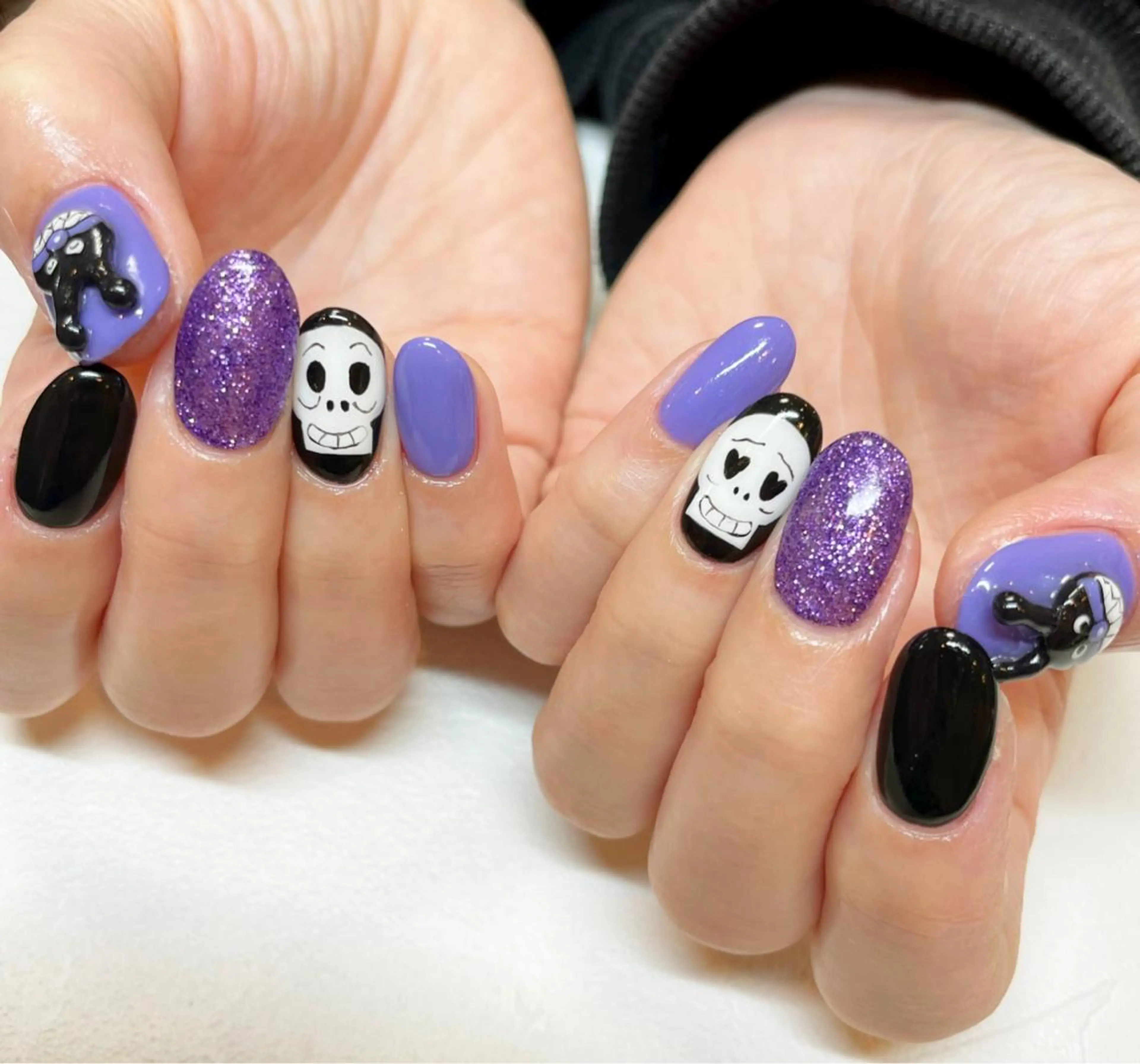 ミディアム ネイル Re:st〔リスト〕所属・ayane Re:st〔リスト〕のネイルデザイン