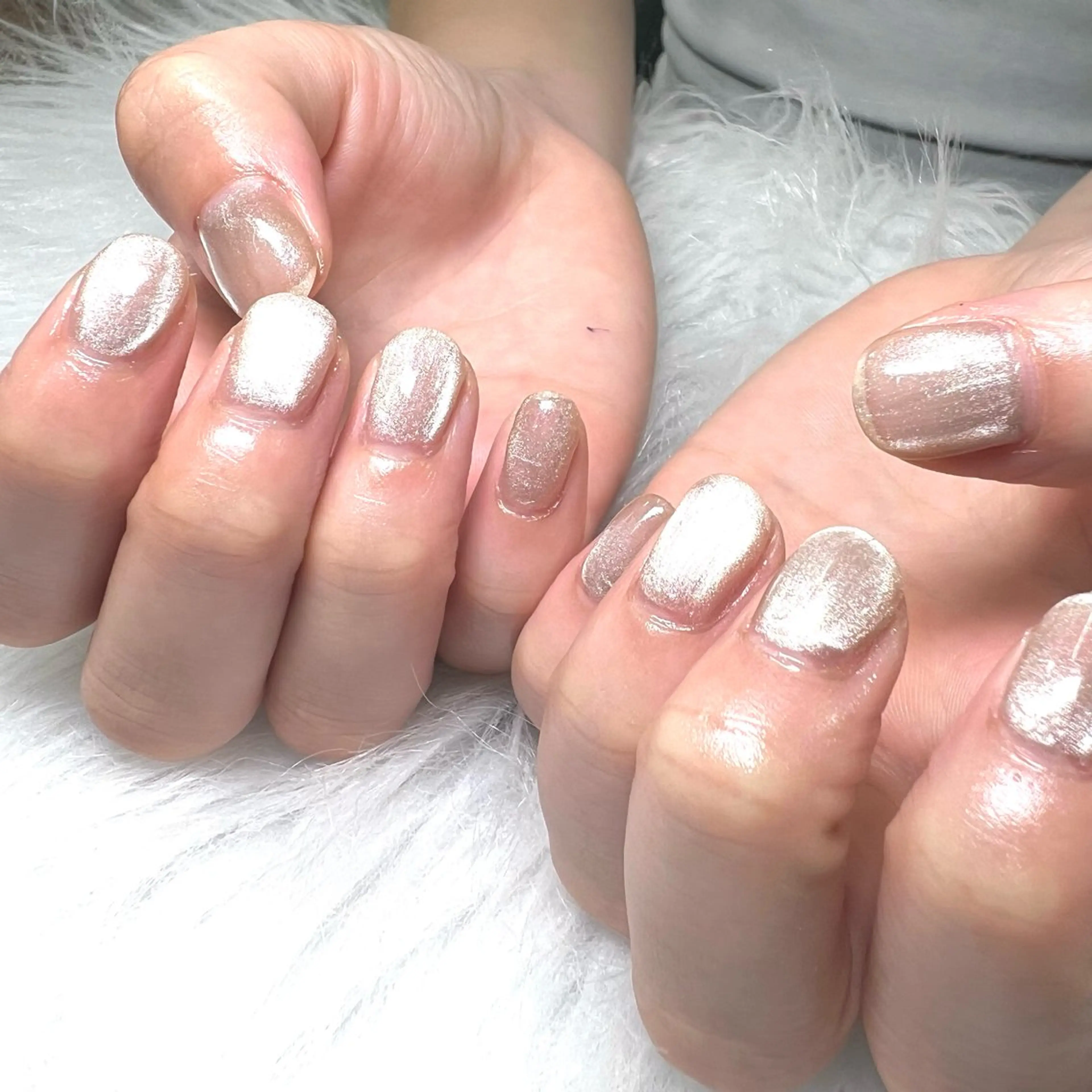 オフなし★ハンド★マグネットネイル¥5500の写真