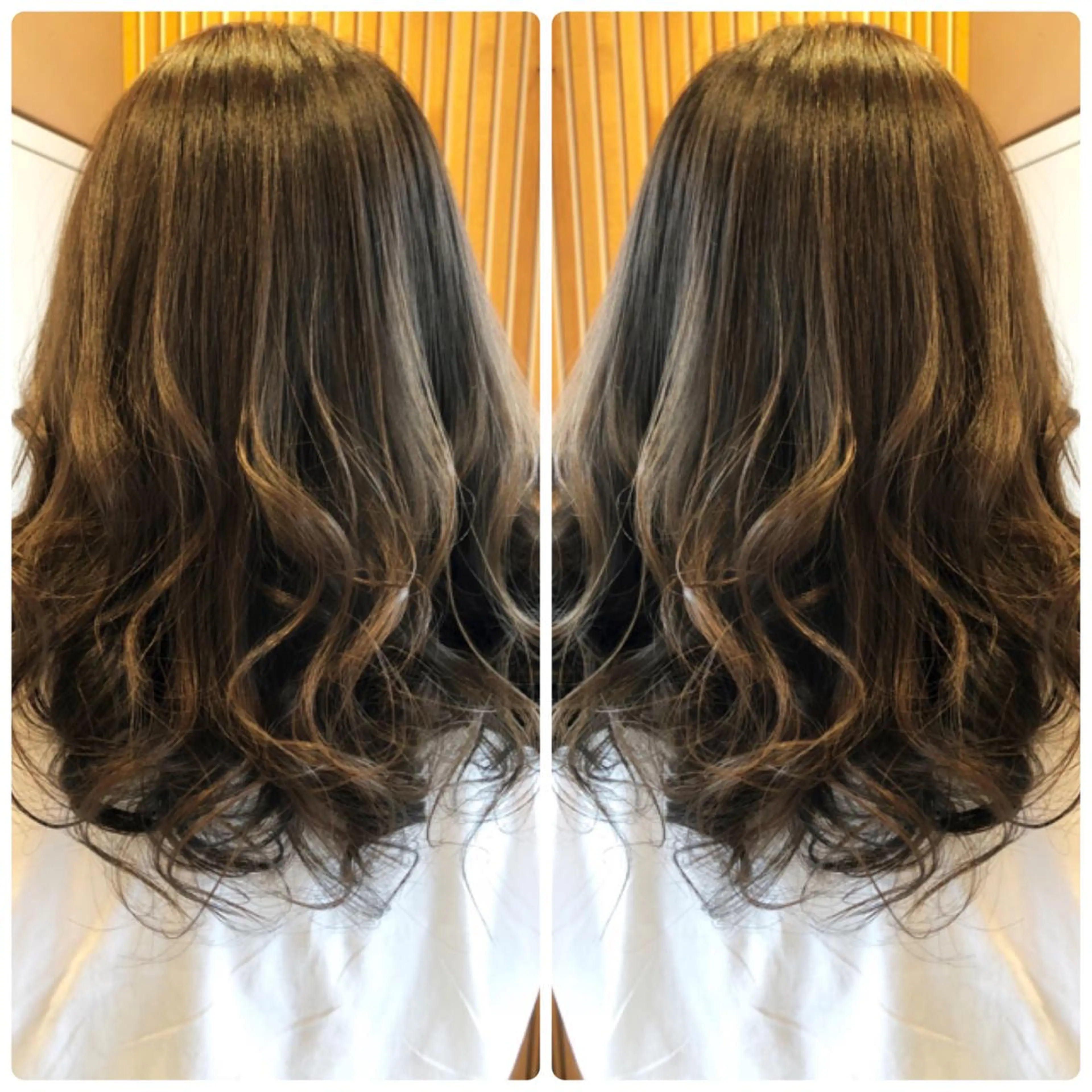 セミロング カラー アッシュ ブルーカラー ブルーアッシュ ミント カット ヘアカラー トリートメント 小山内 龍一郎 店長のヘアスタイル