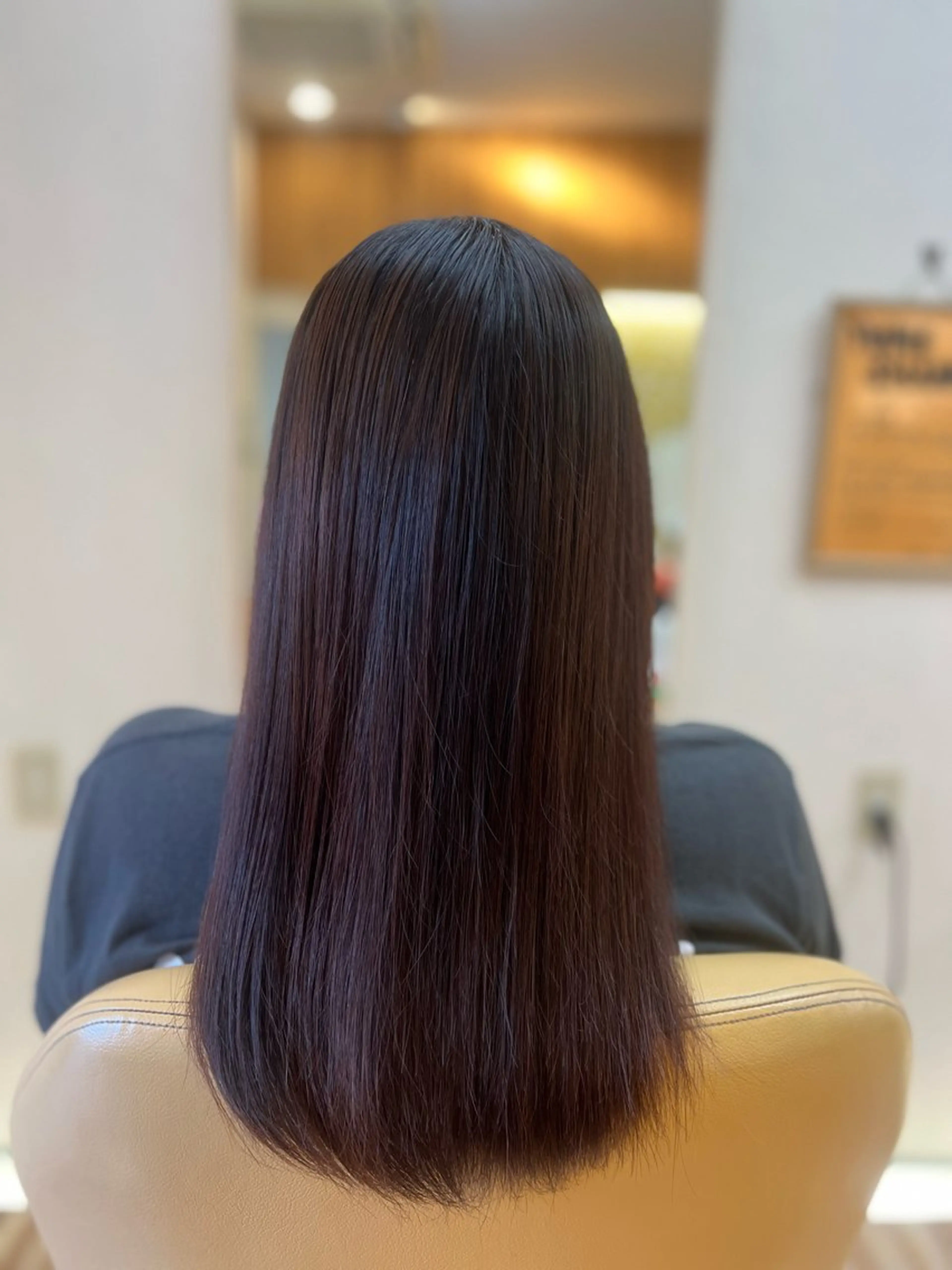 ロング パーマ 縮毛矯正 酸性ストレート ストレートパーマ Marry's 下鴨 マリィズシモガモ所属・坂井 さやかのヘアスタイル