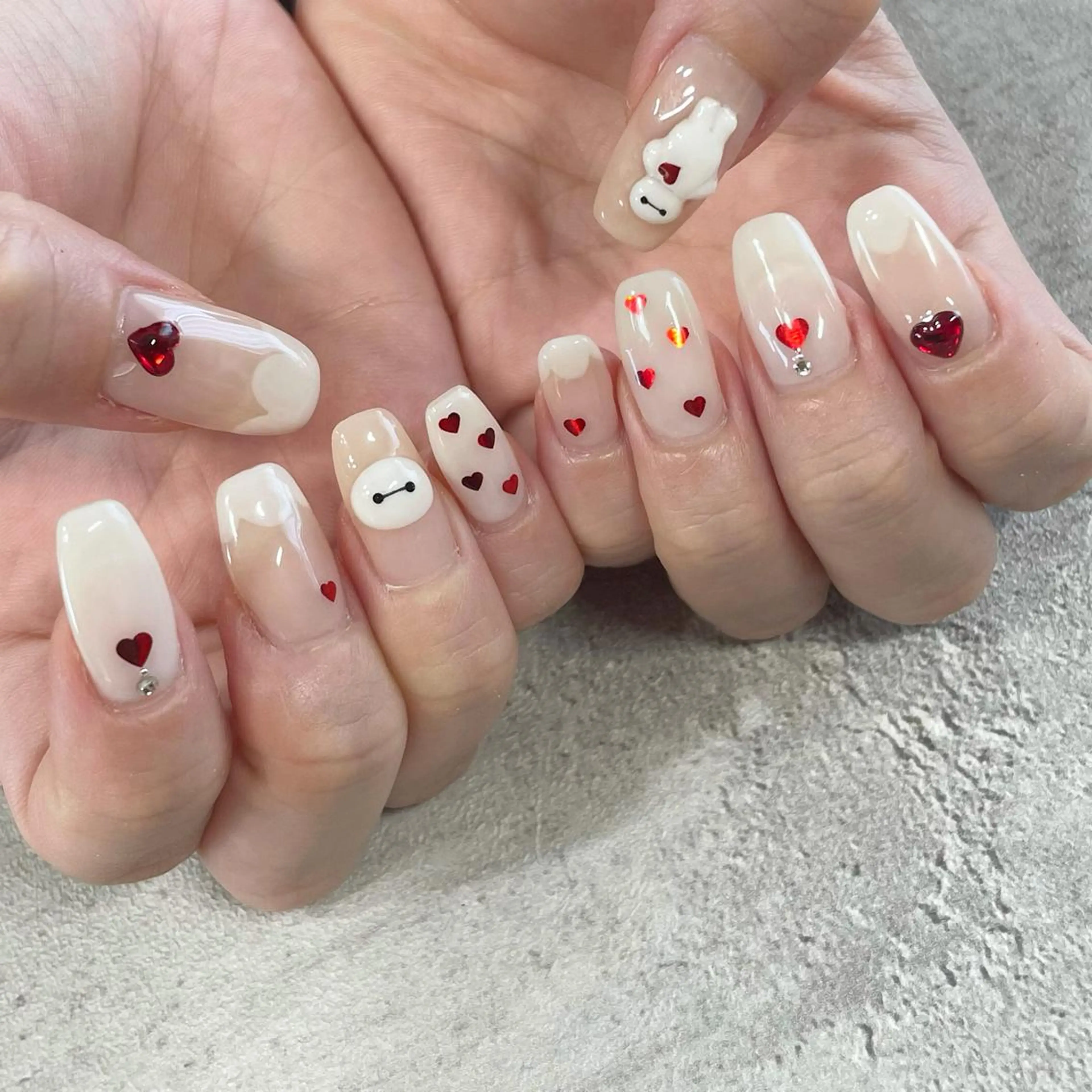 ネイル 東 千夏のネイルデザイン