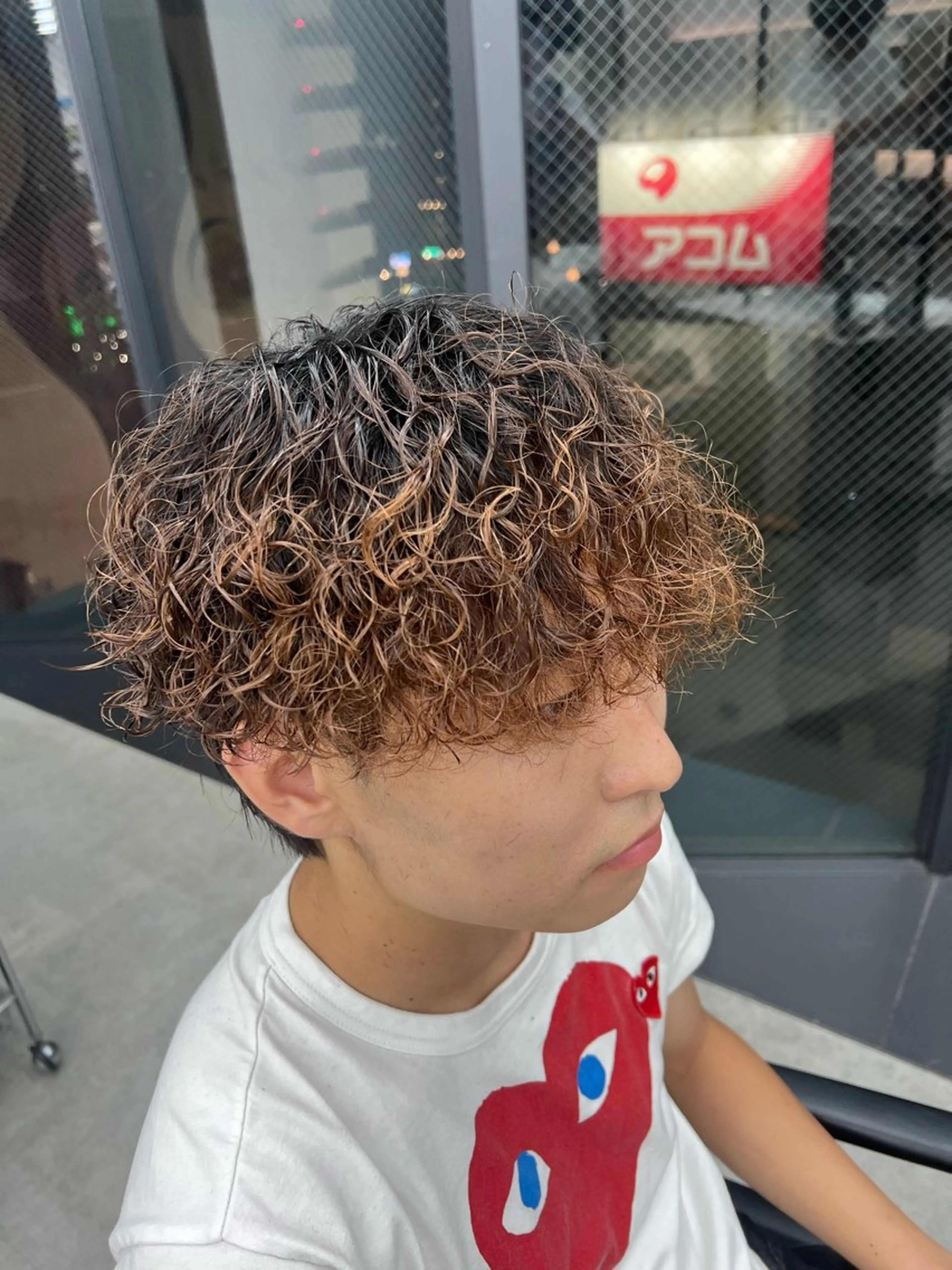 パーマ メンズ メンズパーマ プードルパーマ プードルパーマ カット パーマ fifth栄|波巻き 職人🌀ゆうとのヘアスタイル