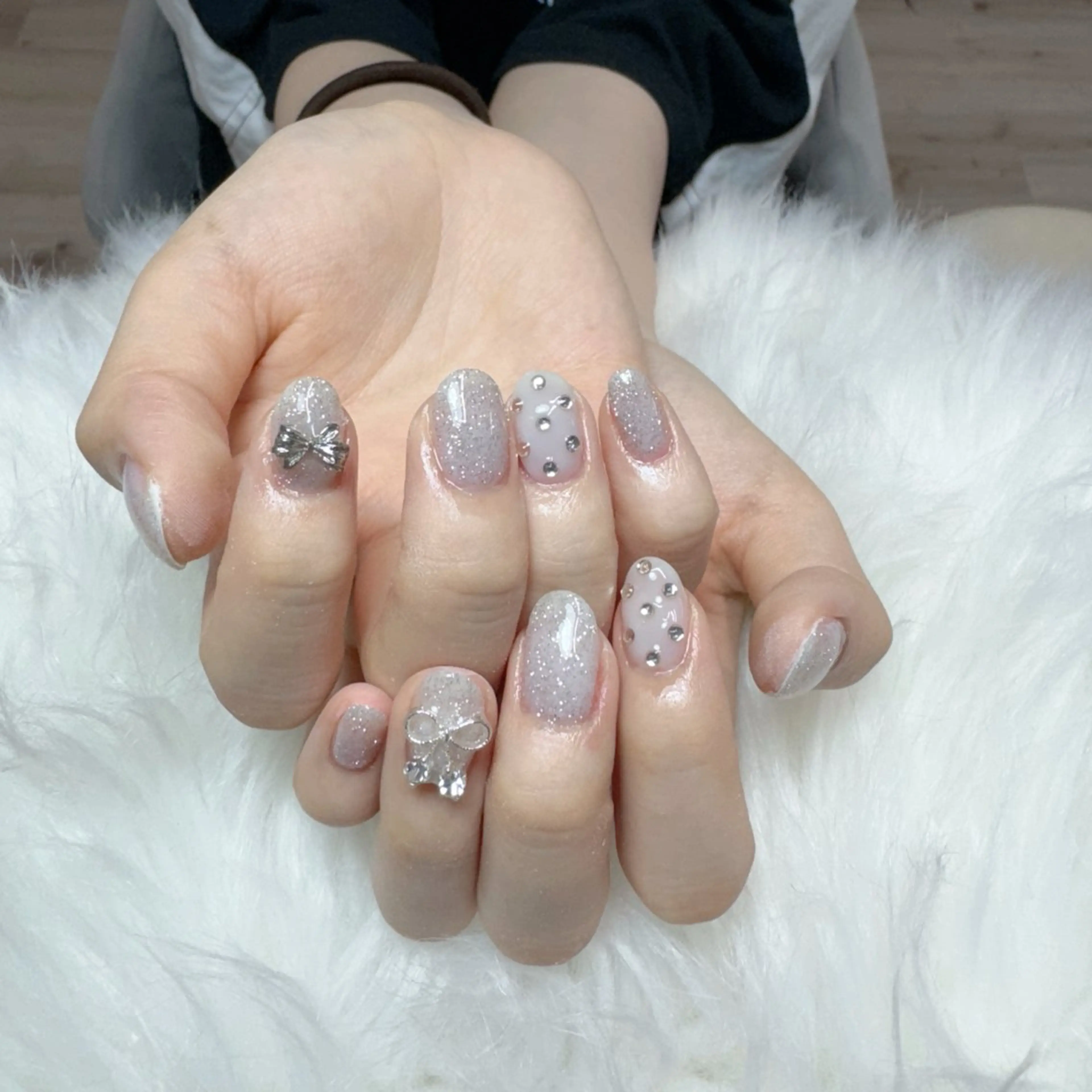 ネイル ハンドネイル 🐰Lemode🤍 パラジェル取扱店のネイルデザイン