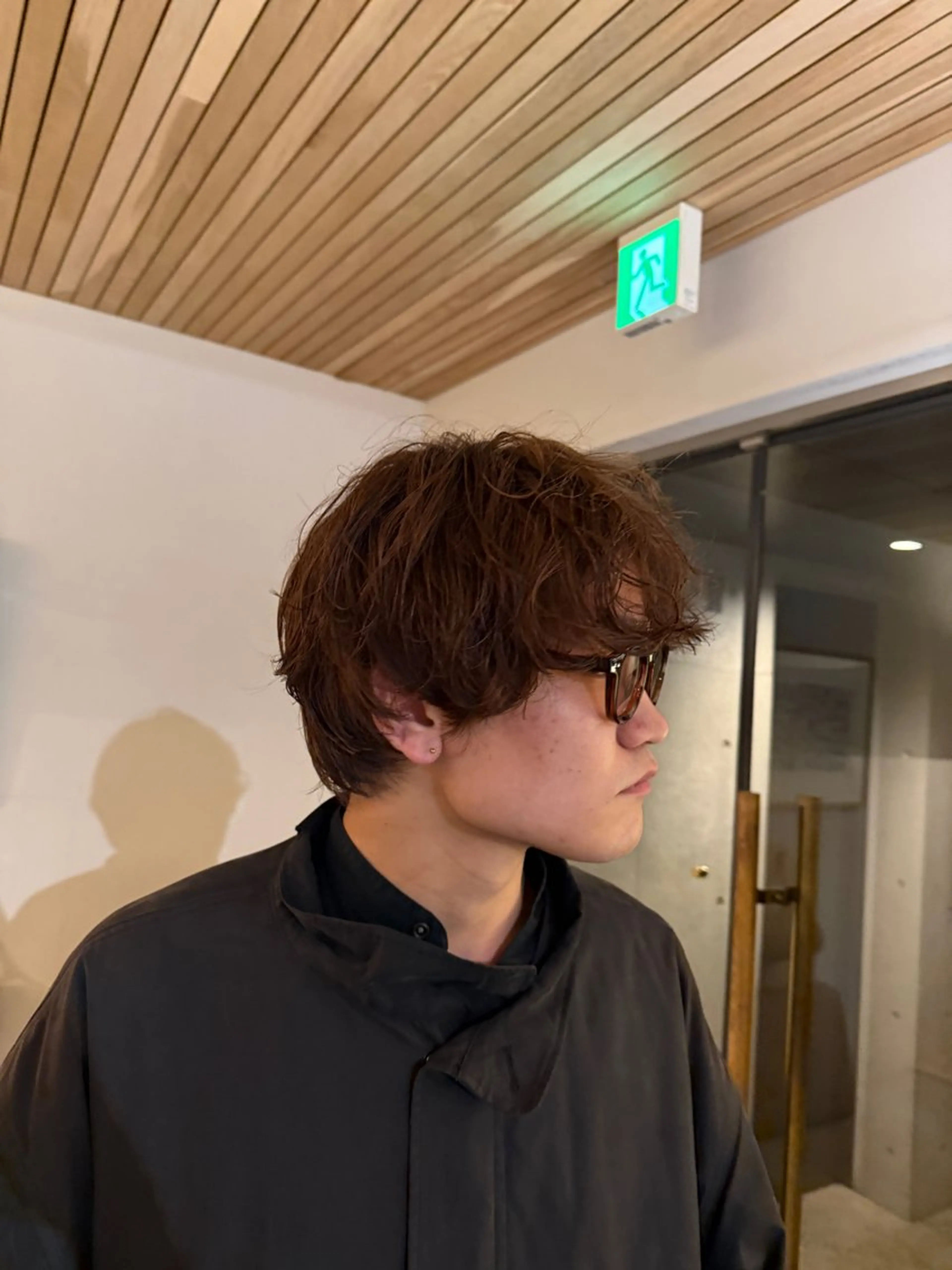 ショート パーマ メンズ ニュアンスパーマ casi所属・メンズパーマ／ボブ 星本広海のヘアスタイル