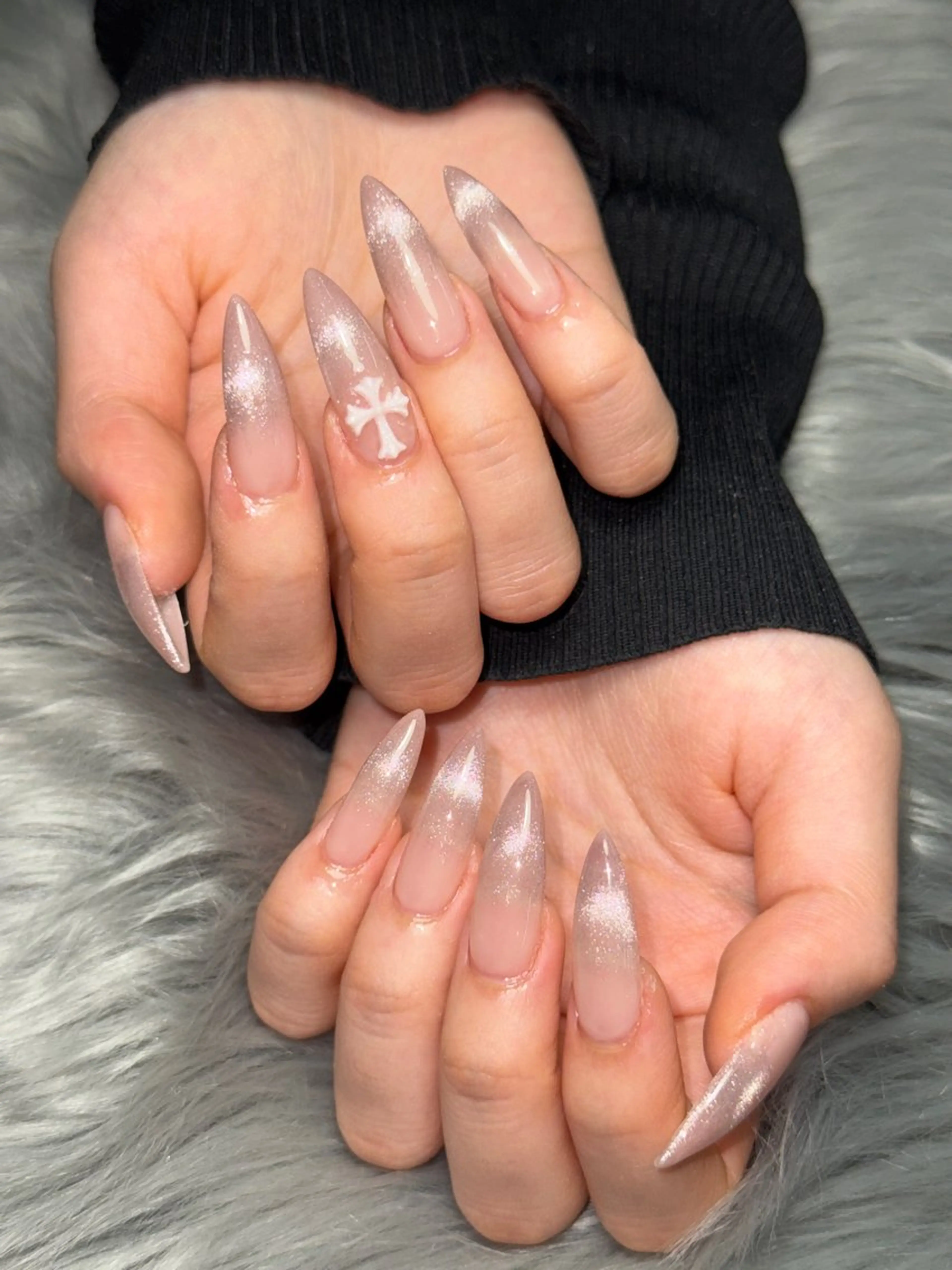 ネイル ハンドネイル Momoka 🍑🎀のネイルデザイン