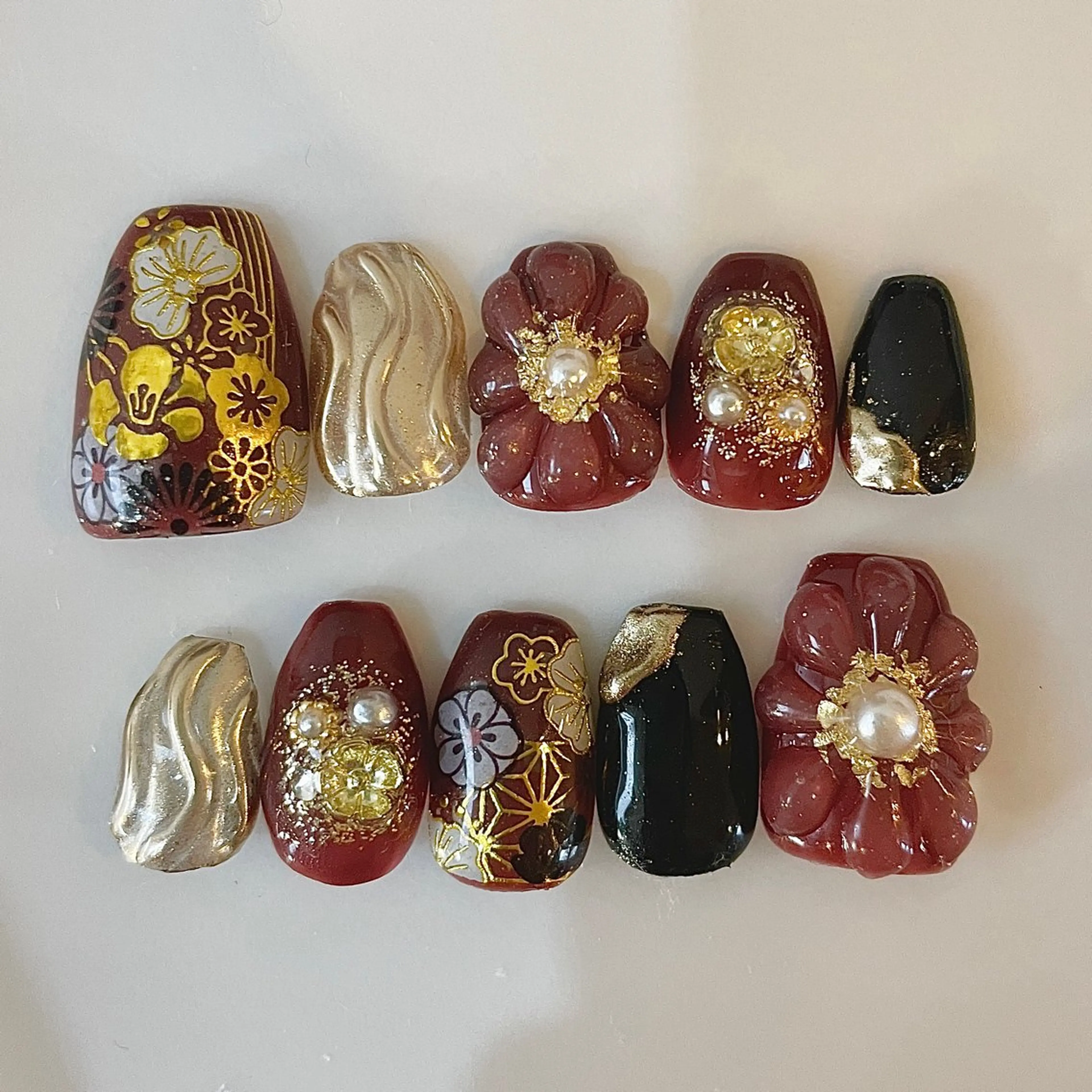 ネイル 成人式 acs.n所属・ネイル，耳つぼ 風間すみれのその他イメージ