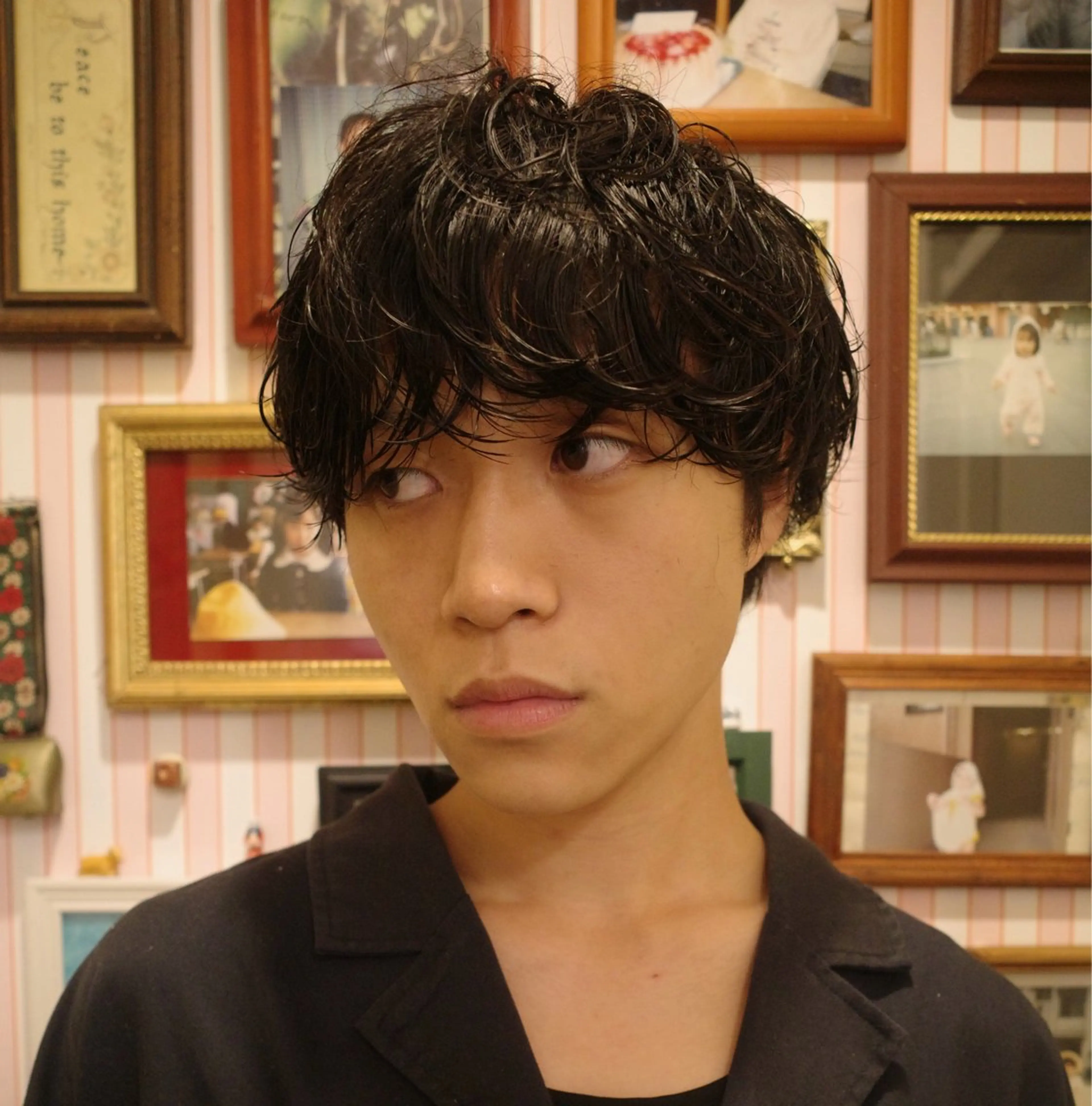 メンズ メンズパーマ メンズショート スパイキーショート メンズベリーショート メンズウルフカット カット パーマ 🔥ショート特化 masaki🔥のヘアスタイル