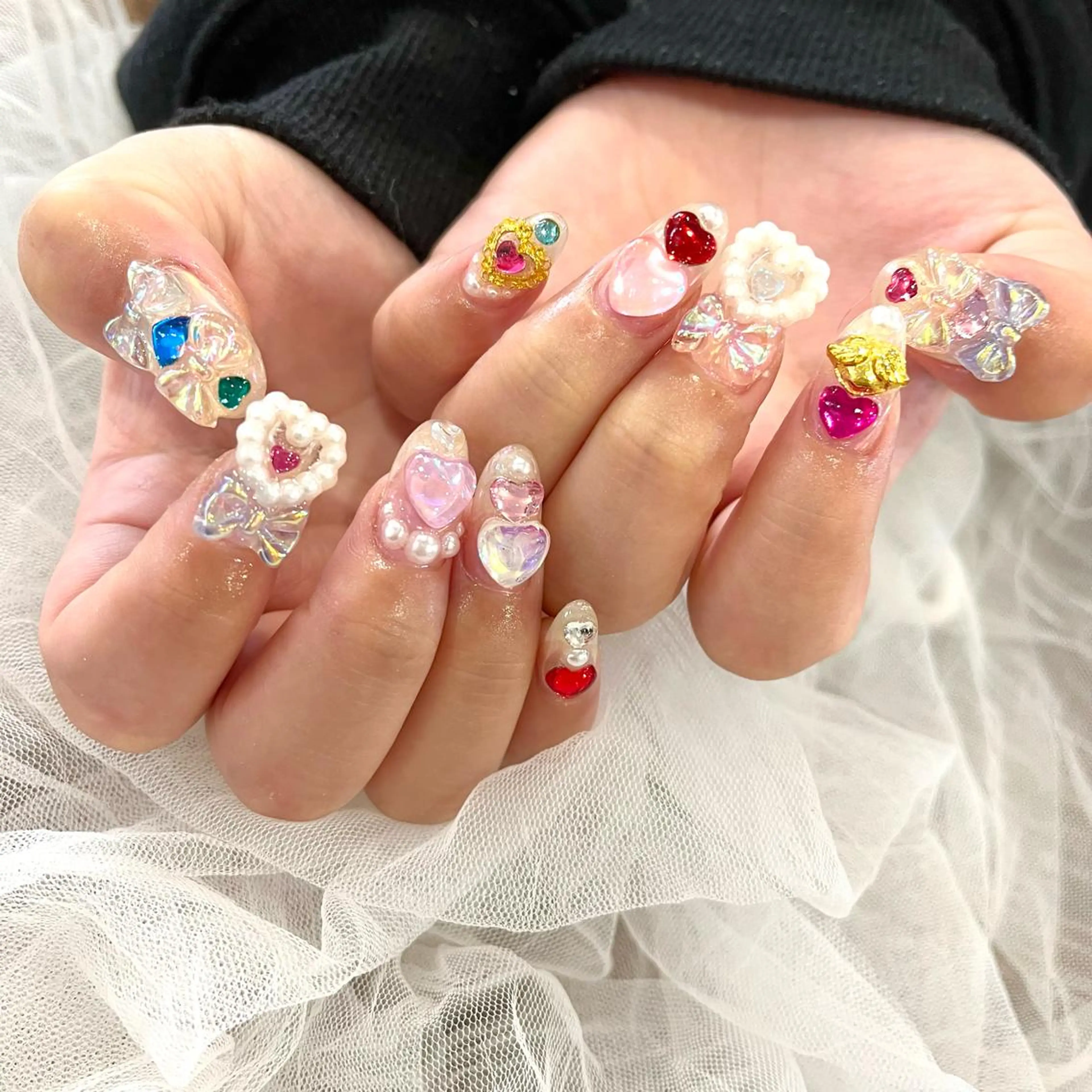 ネイル ハンドネイル Cleo伏見店🌿 Momokaのネイルデザイン